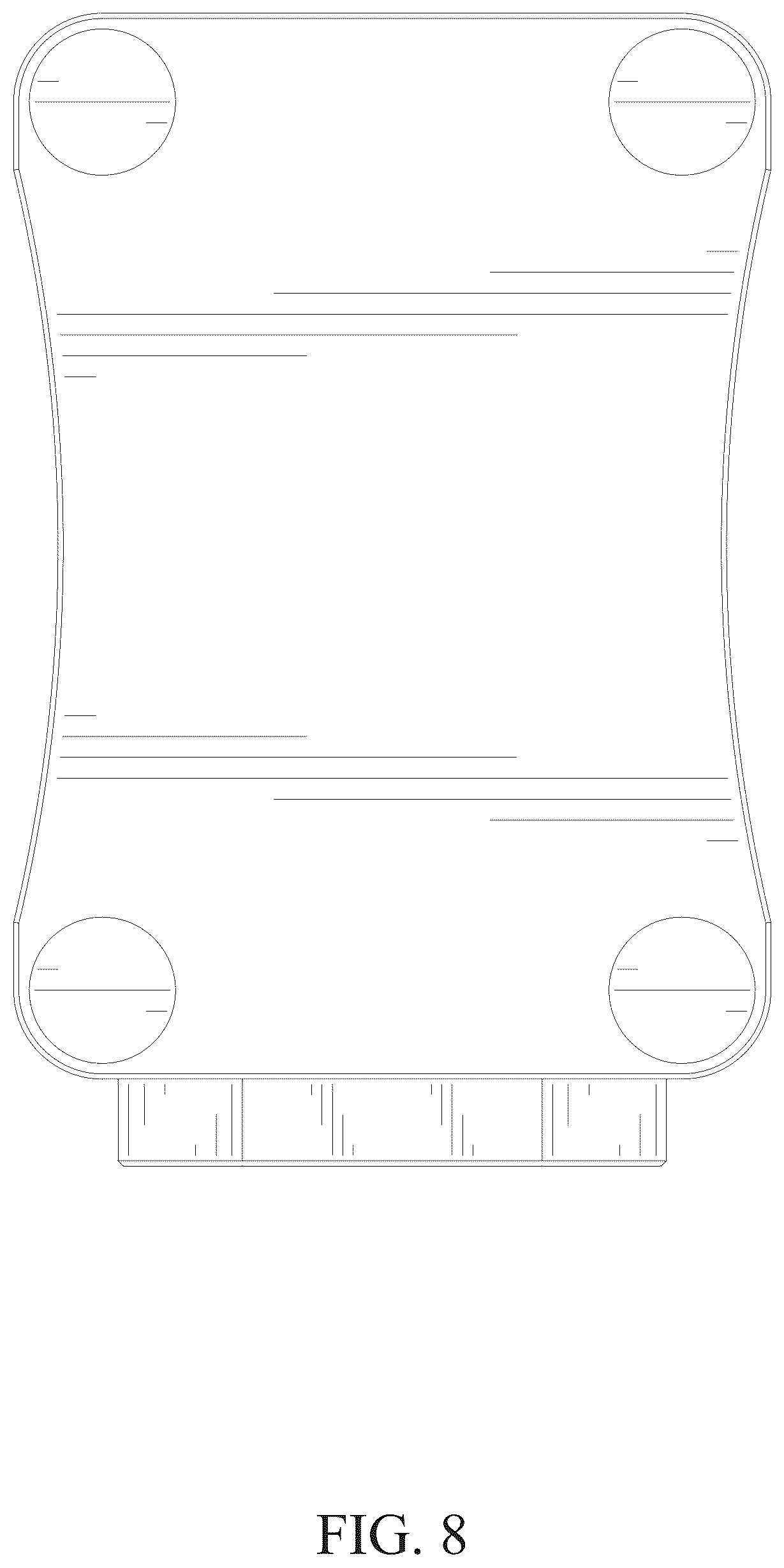 Patent USD1077358 Figure 8 – Lamp for manicure