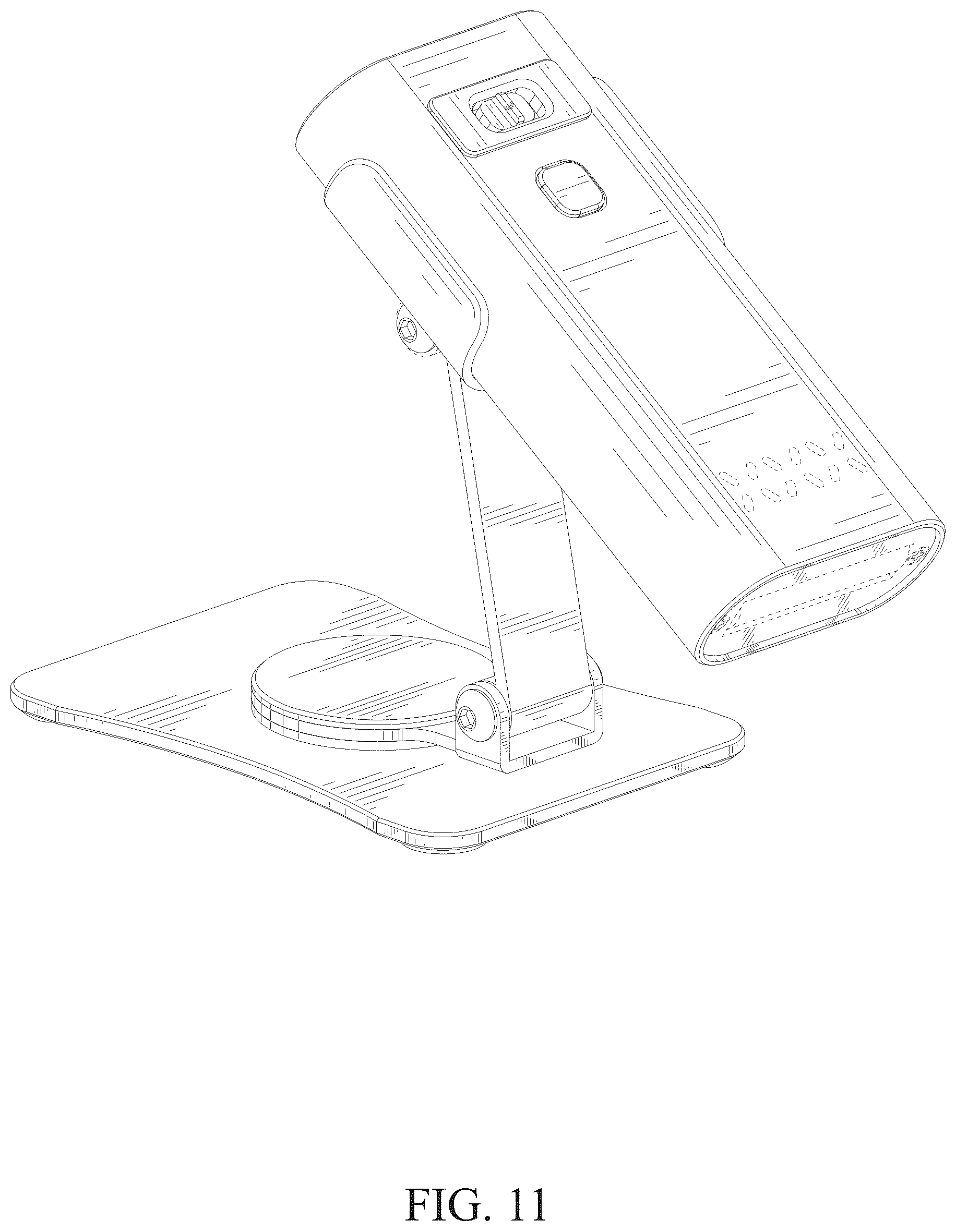 Patent USD1077358 Figure 11 – Lamp for manicure