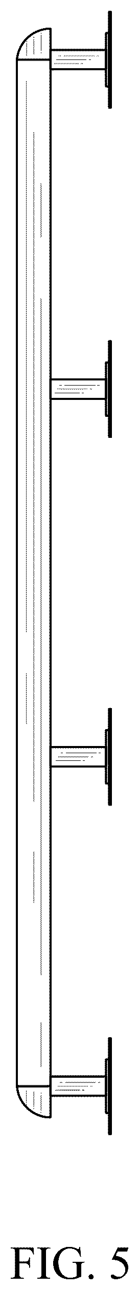 Patent USD1077359 Figure 5 – Back scrubber