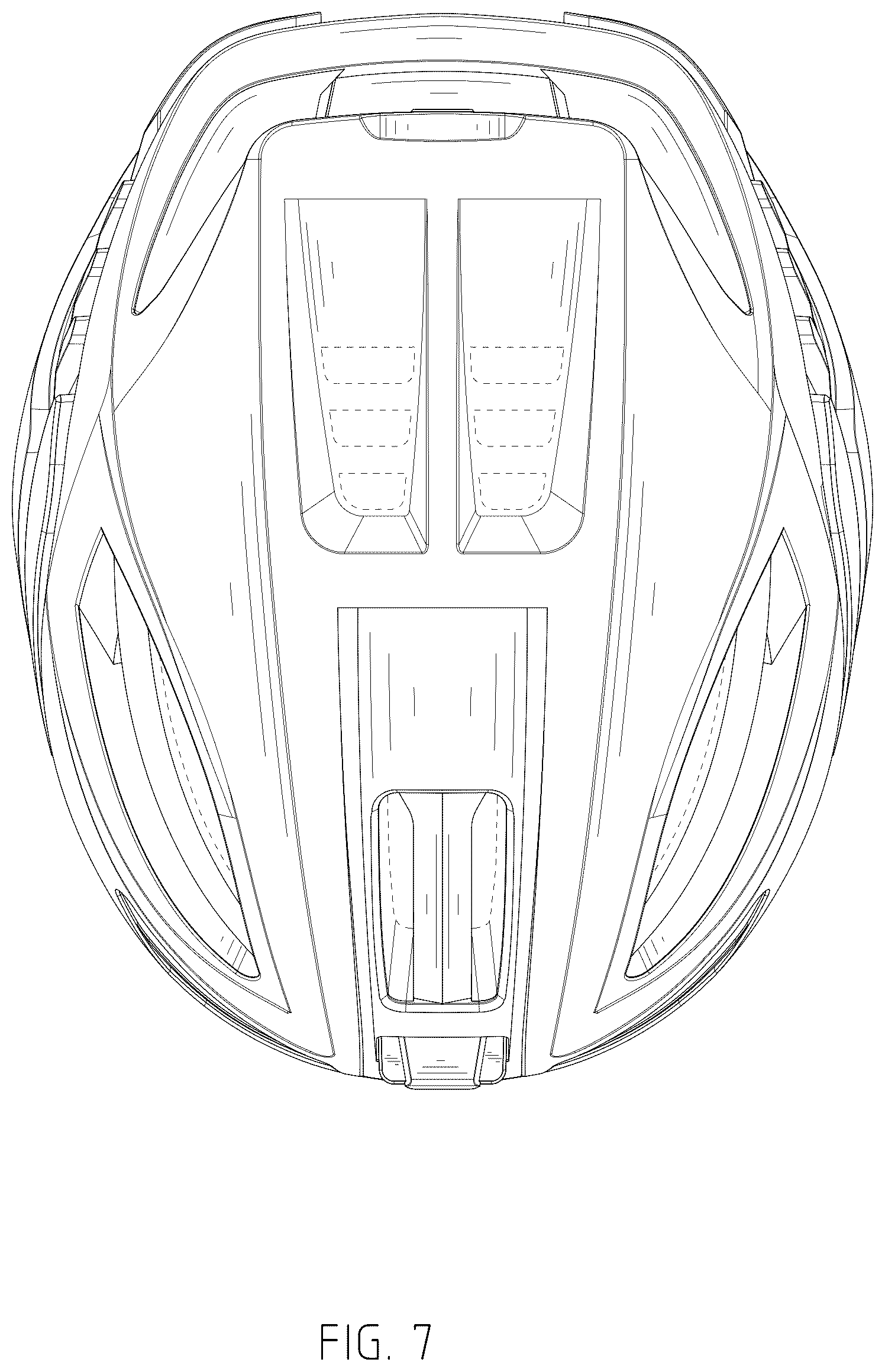 Patent USD1077362 Figure 7 – Helmet