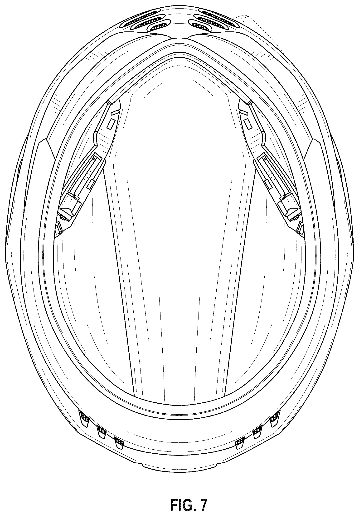 Patent USD1077364 Figure 7 – Helmet