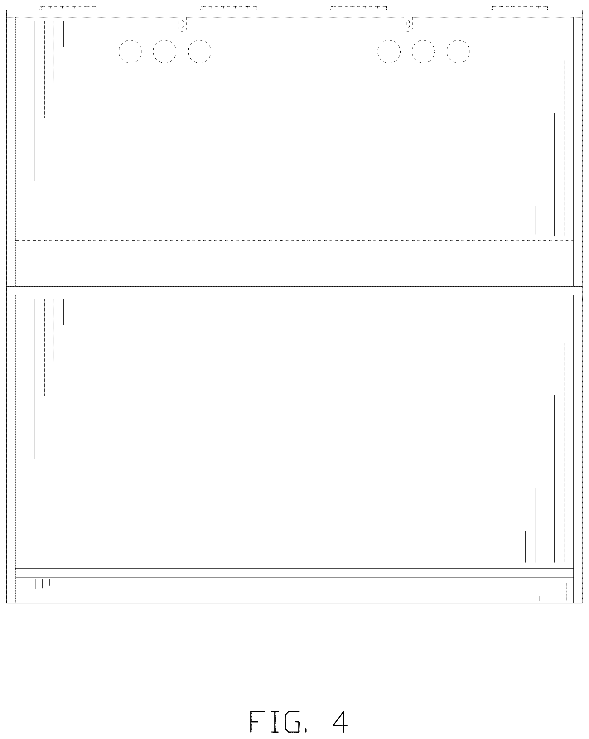 Patent USD1077365 Figure 4 – Animal cage with storage cabinet