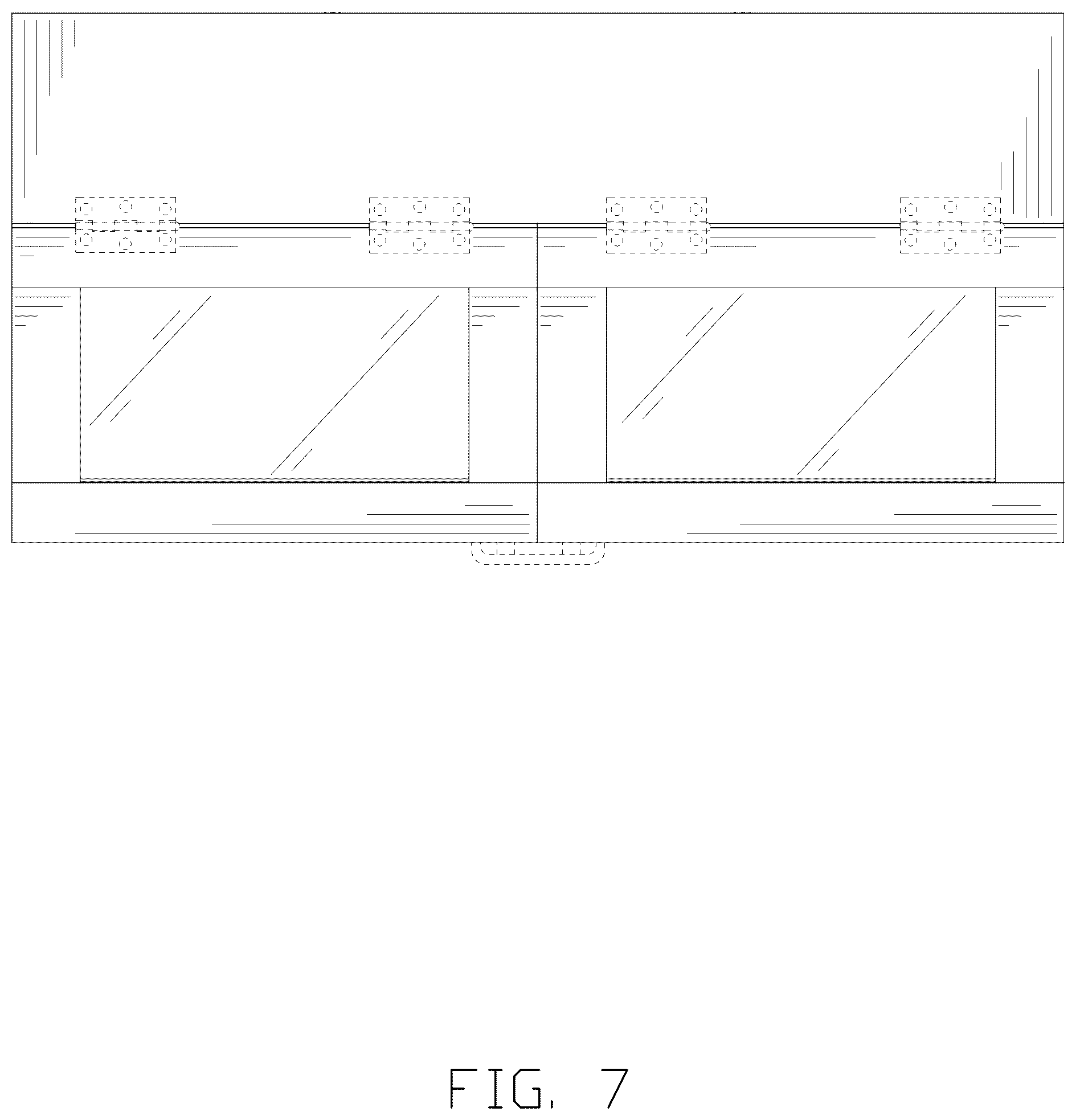 Patent USD1077365 Figure 7 – Animal cage with storage cabinet