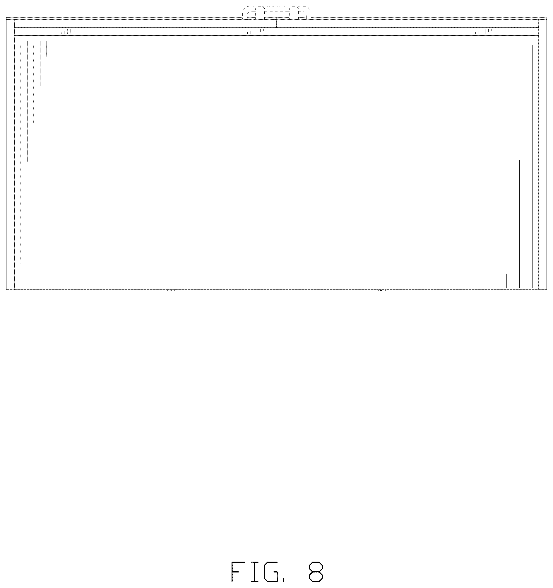 Patent USD1077365 Figure 8 – Animal cage with storage cabinet