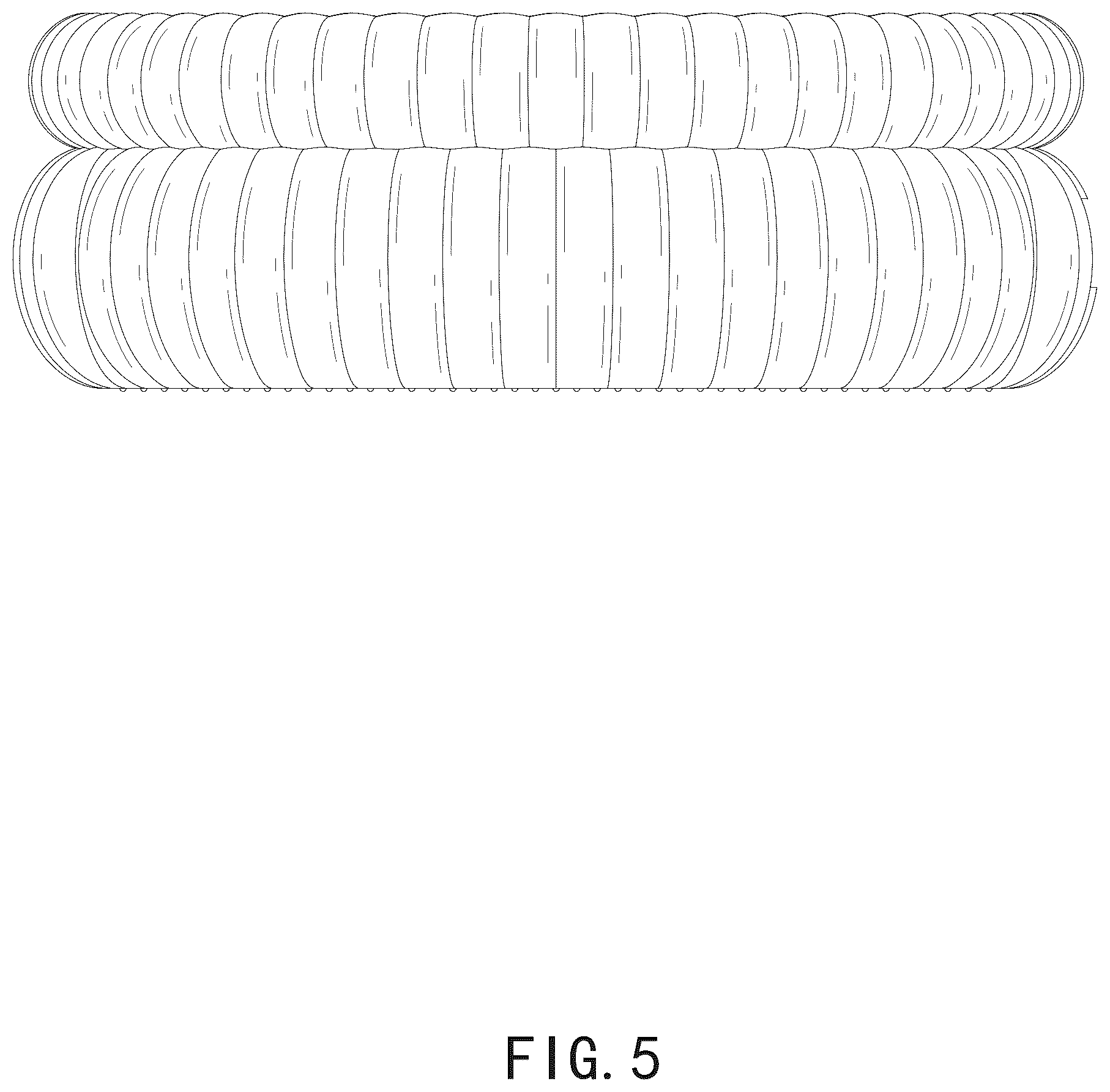 Patent USD1077366 Figure 5 – Pet bed