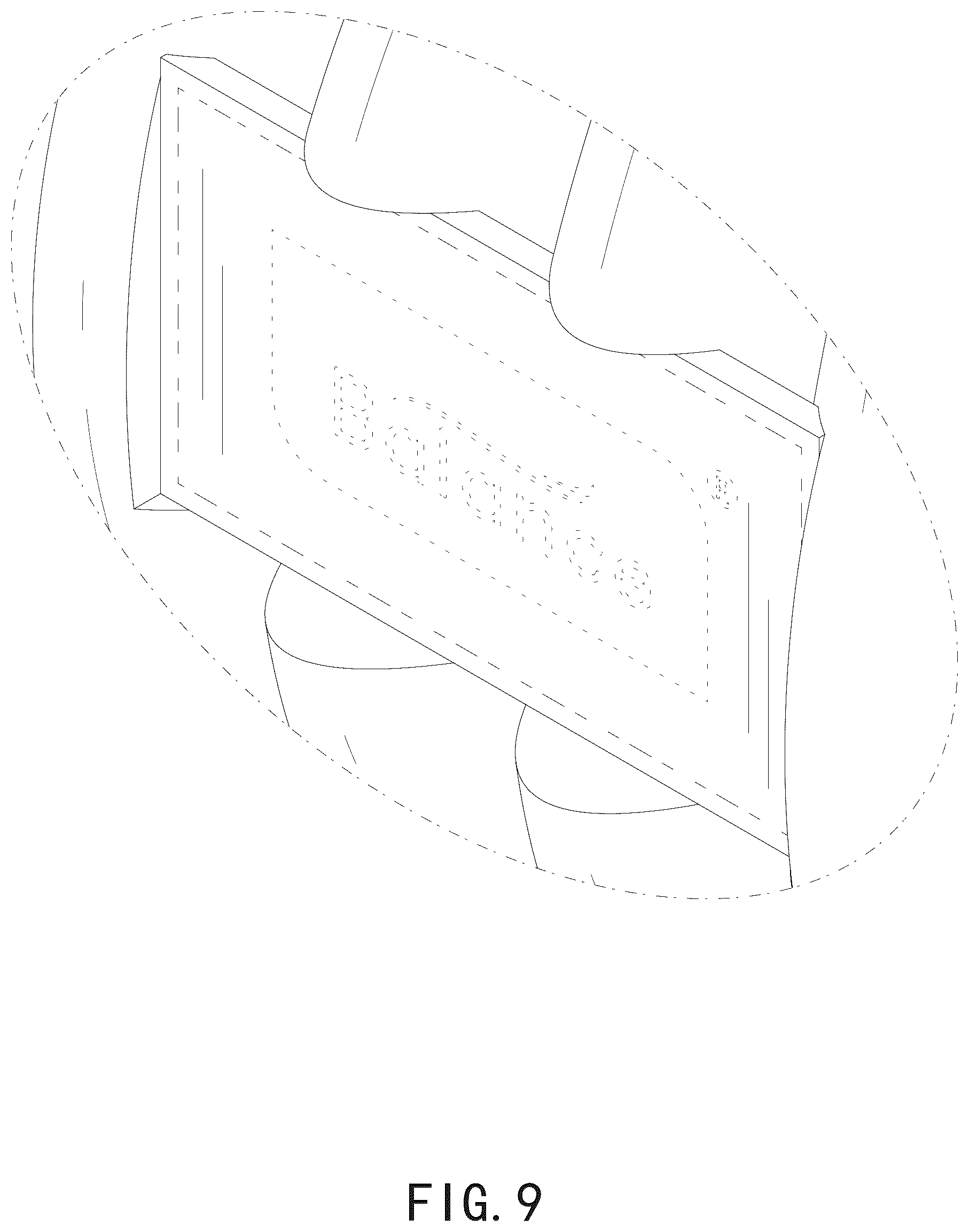 Patent USD1077366 Figure 9 – Pet bed