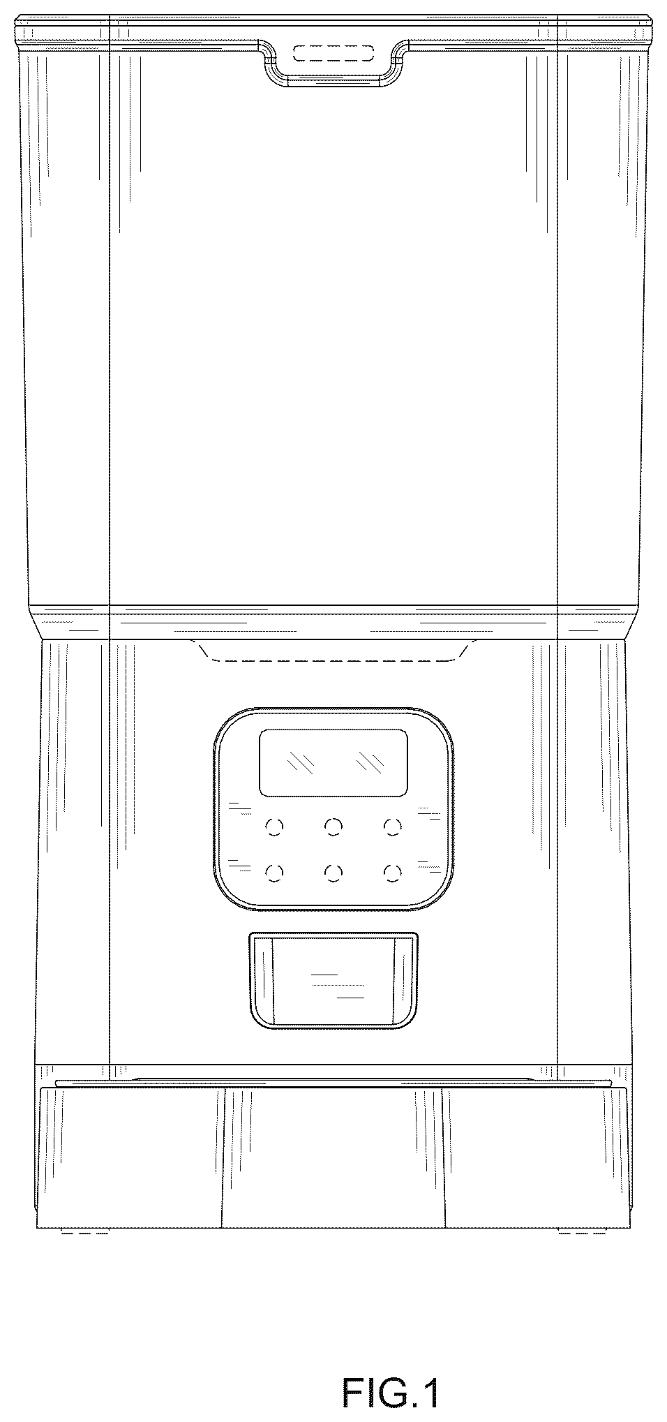 Patent USD1077367 — Feeding device for pets — Figure 1