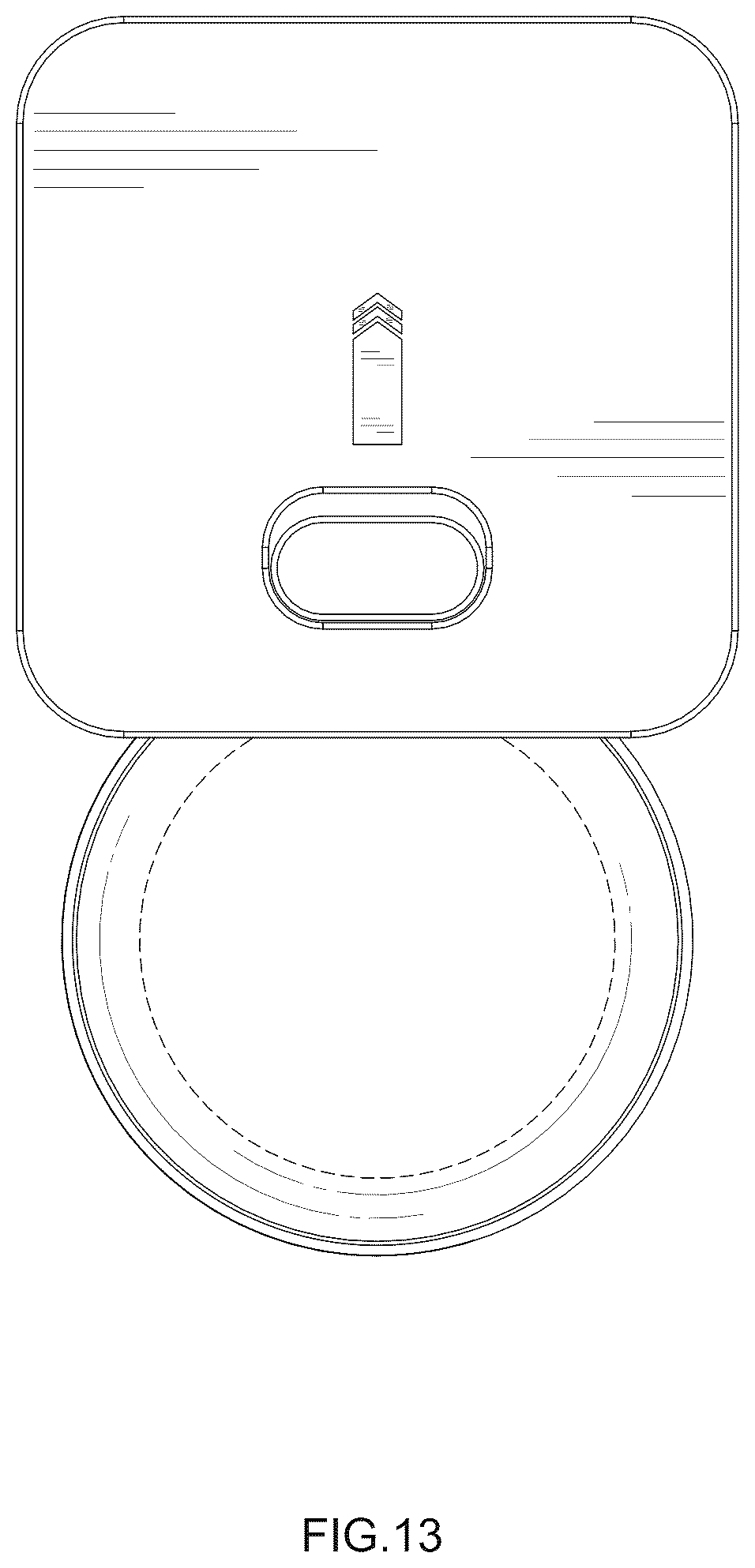 Patent USD1077367 Figure 13 – Feeding device for pets