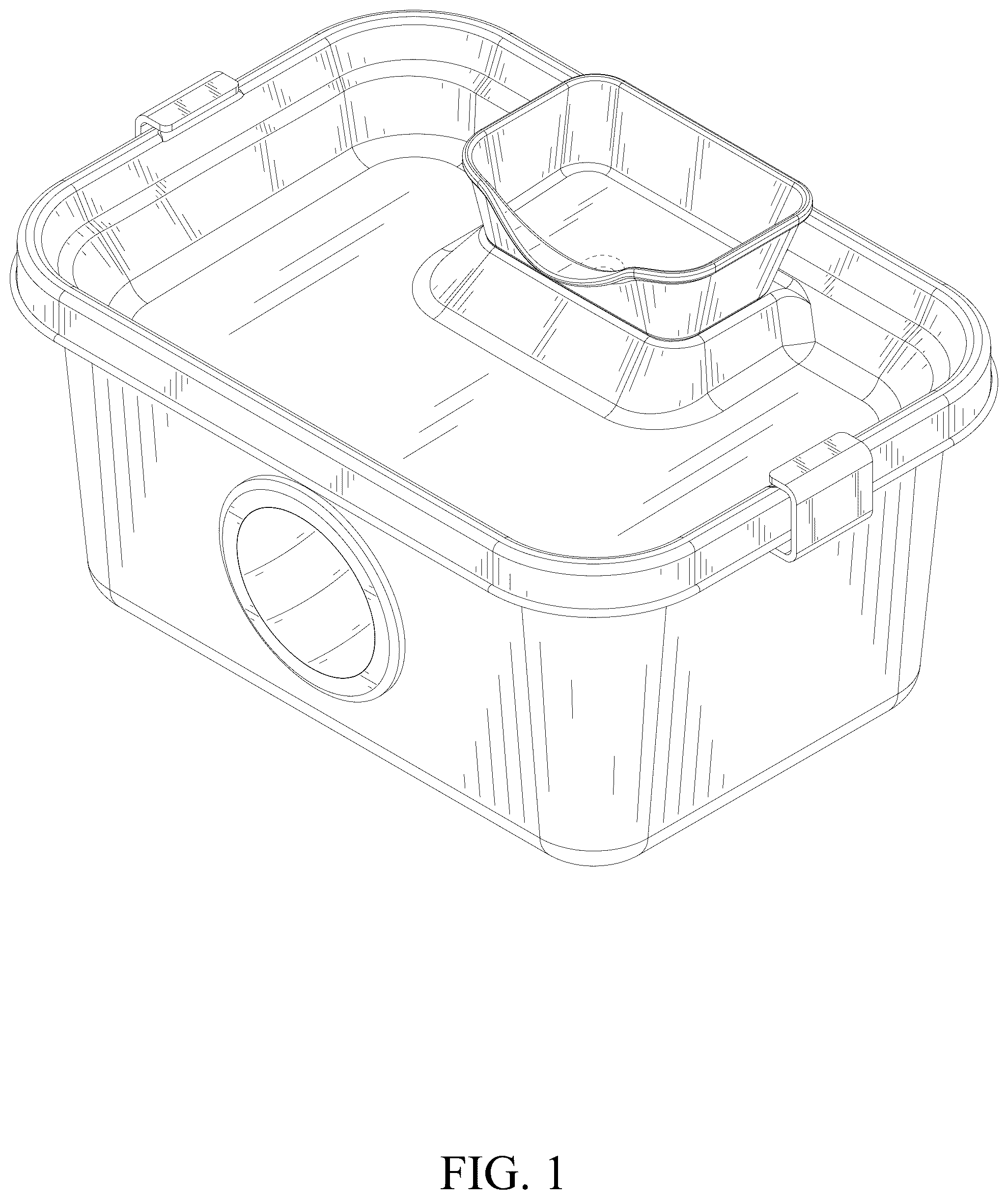 Patent USD1077369 Figure 1 – Water dispenser for pets