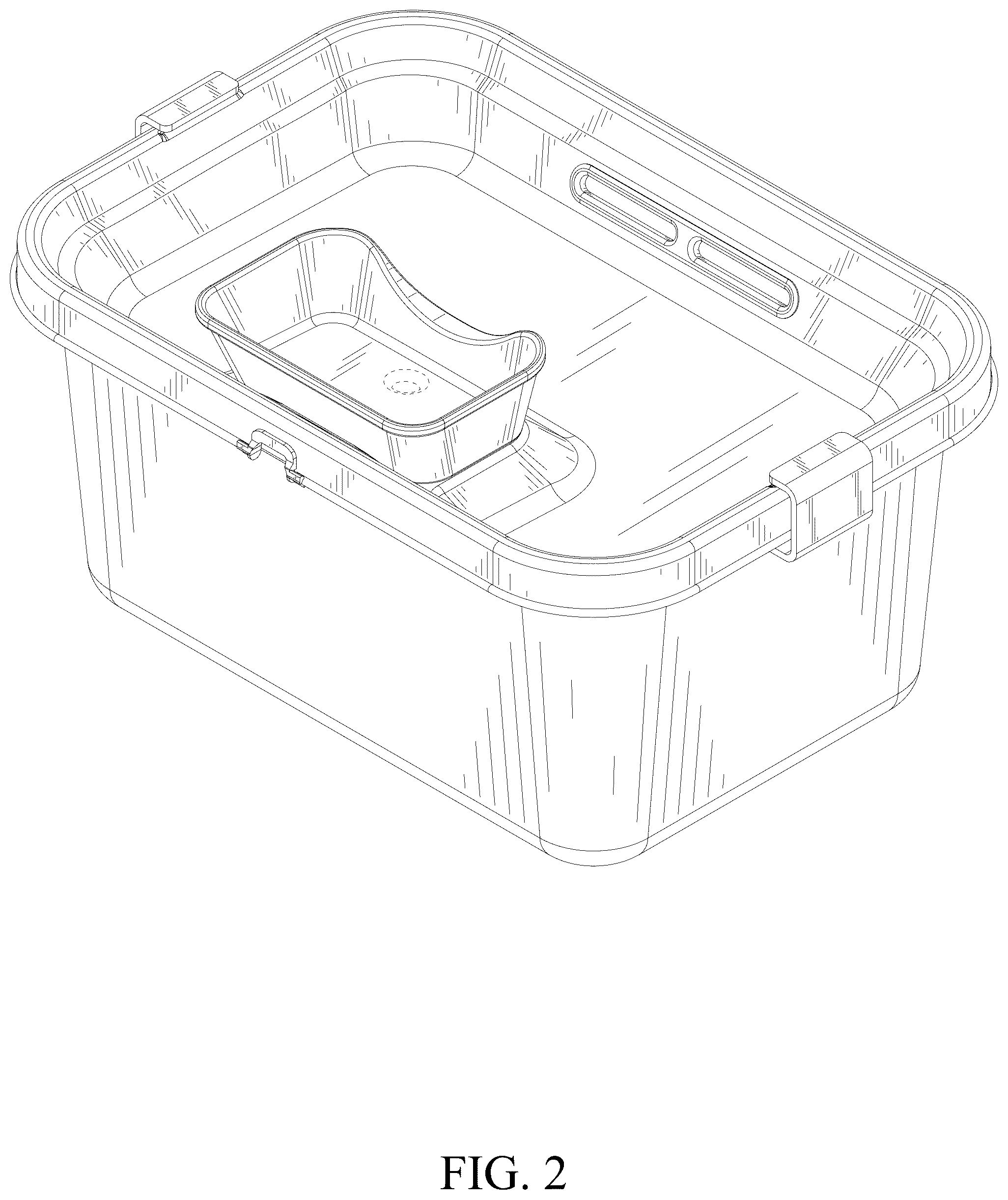 Patent USD1077369 Figure 2 – Water dispenser for pets