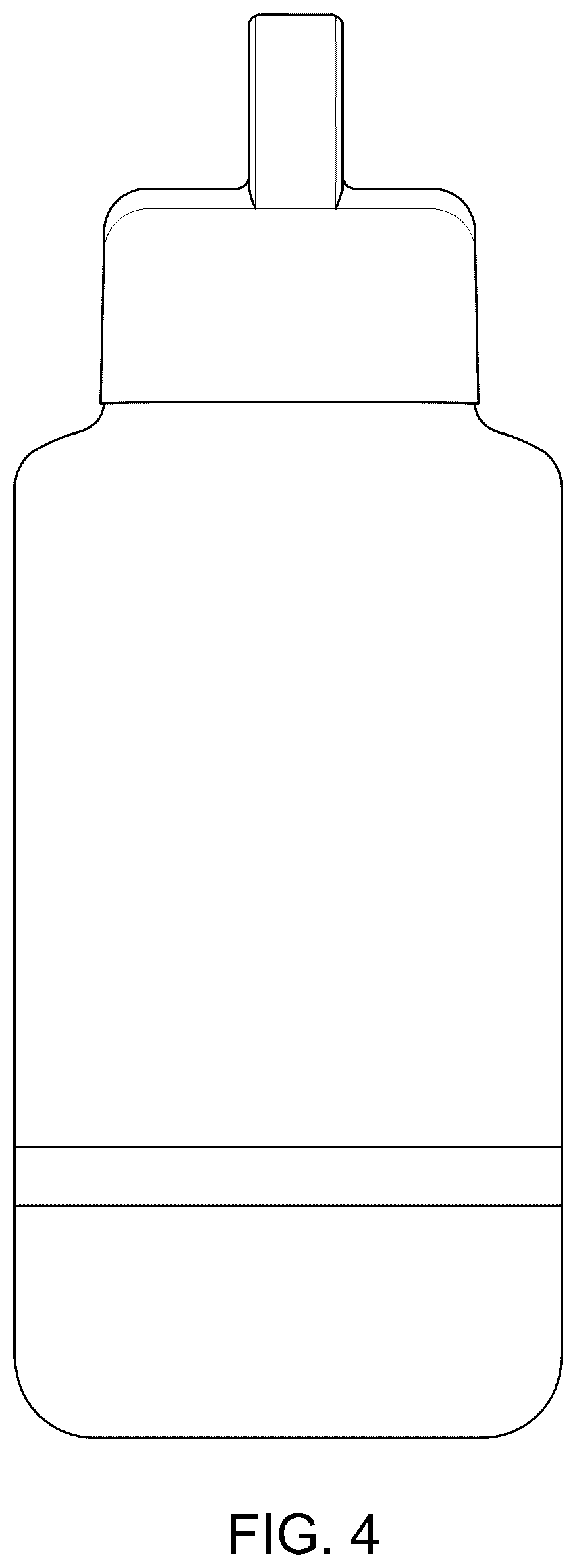 Patent USD1077370 Figure 4 – Multifunctional travel pet water bottle with a detachable bowl