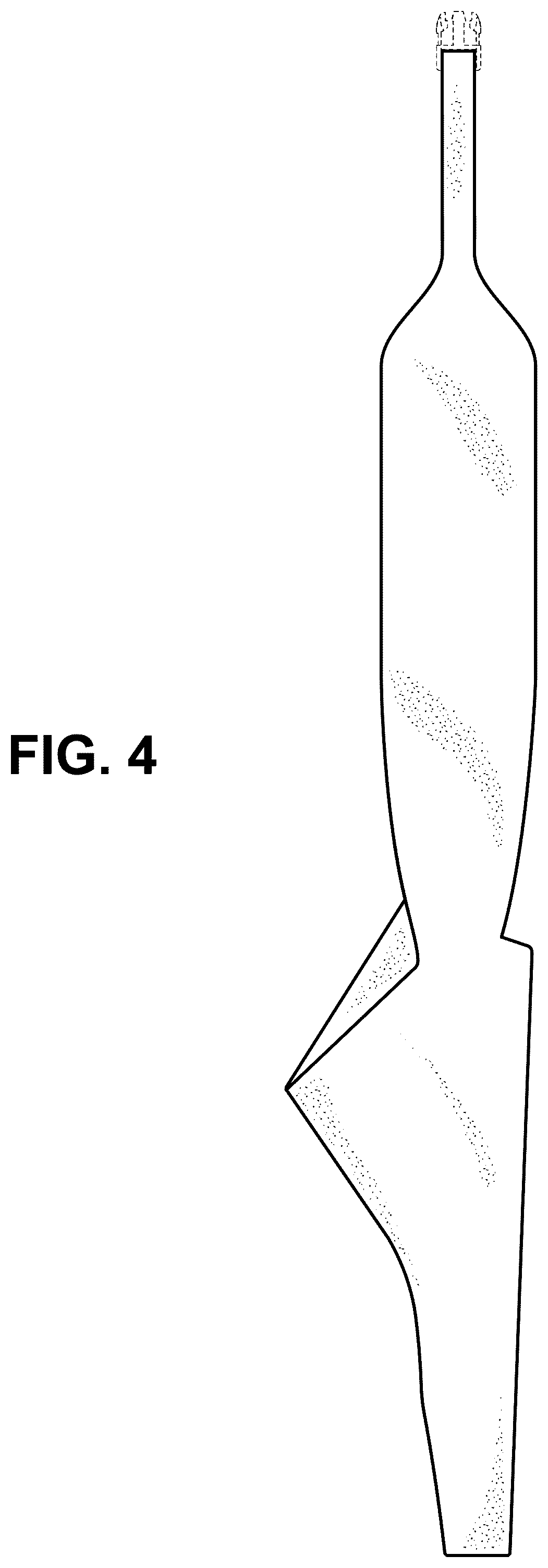 Patent USD1077371 Figure 4 – Protective sleeve for animals