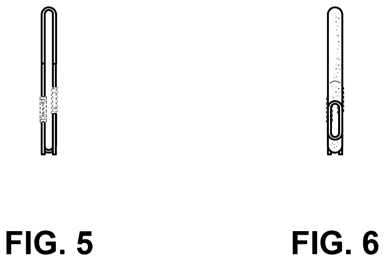Patent USD1077371 Figure 5 – Protective sleeve for animals