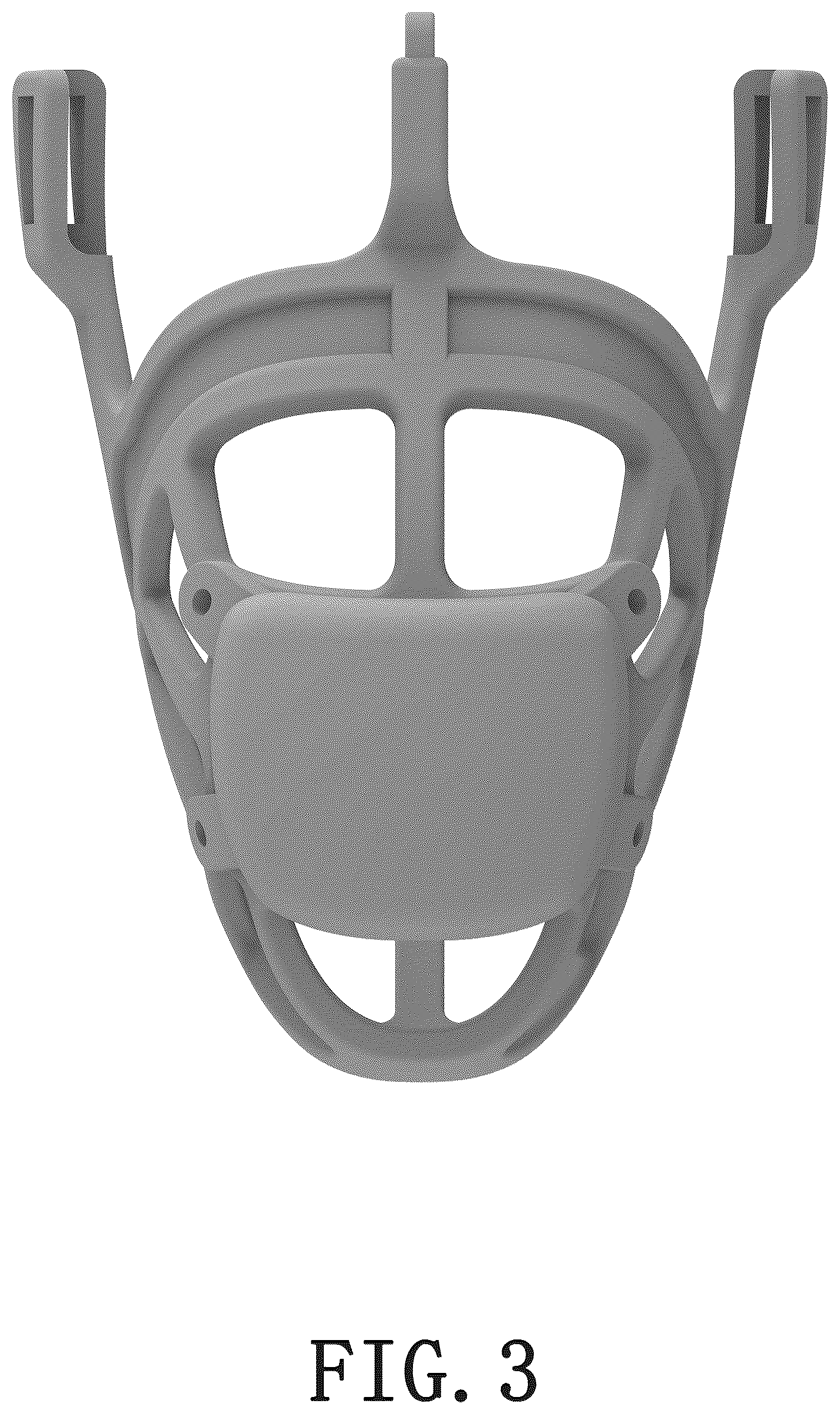 Patent USD1077373 Figure 3 – Dog muzzle