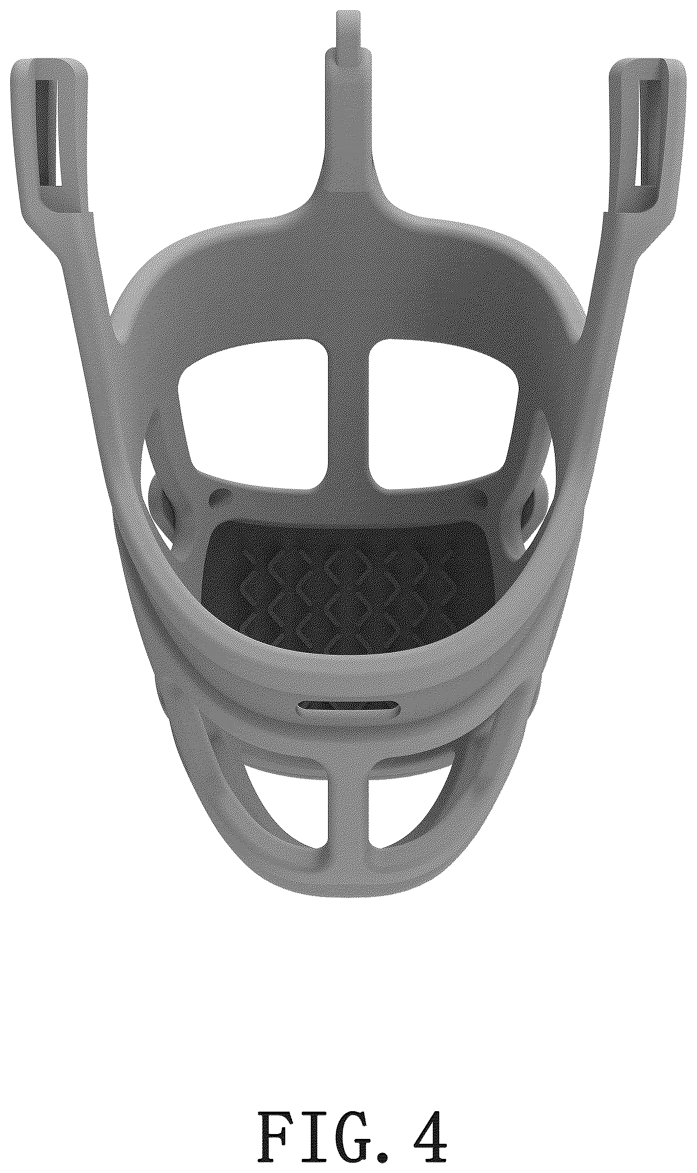 Patent USD1077373 Figure 4 – Dog muzzle