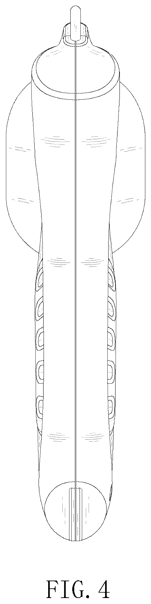 Patent USD1077374 Figure 4 – Combination leash handle and transmitter