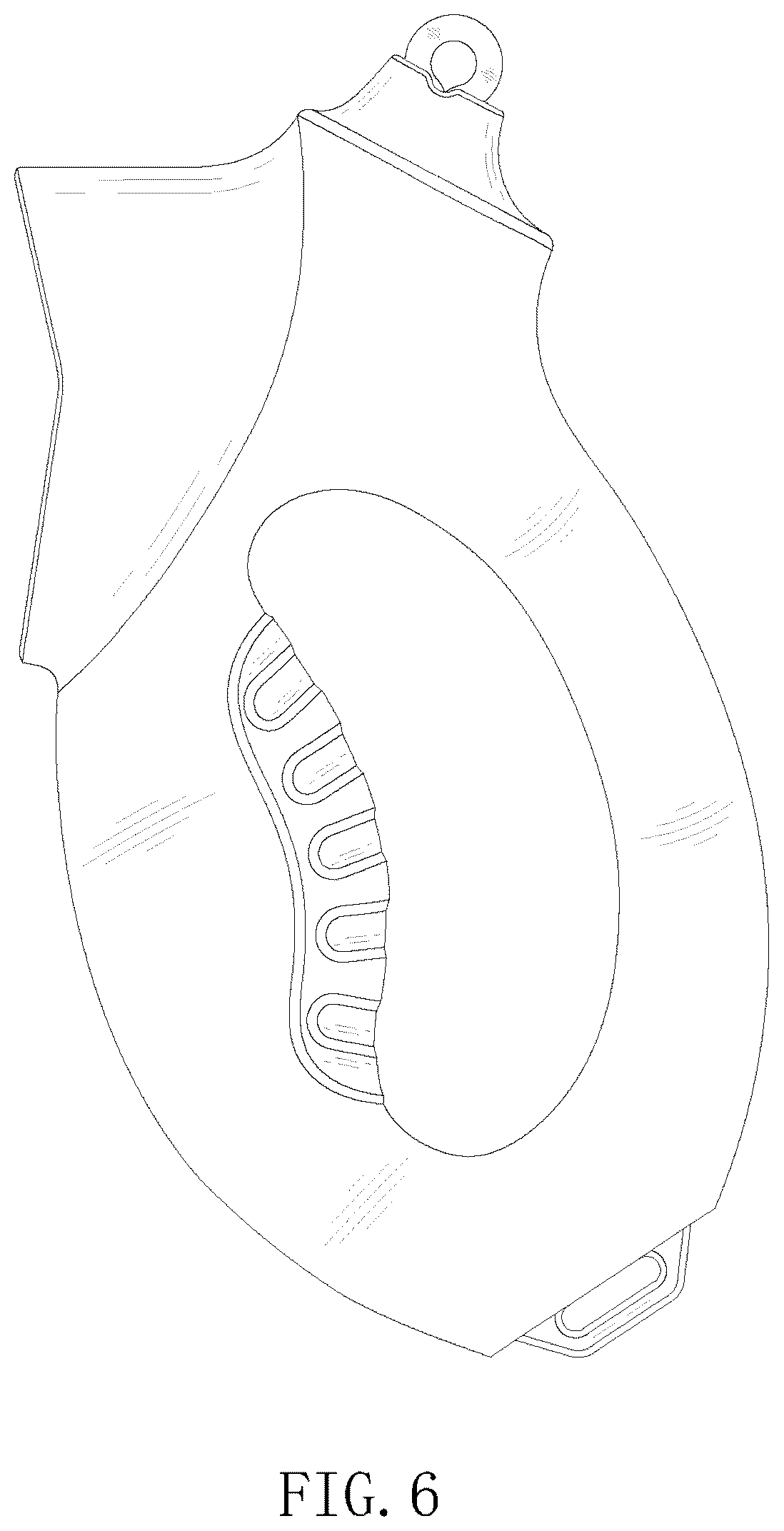 Patent USD1077374 Figure 6 – Combination leash handle and transmitter