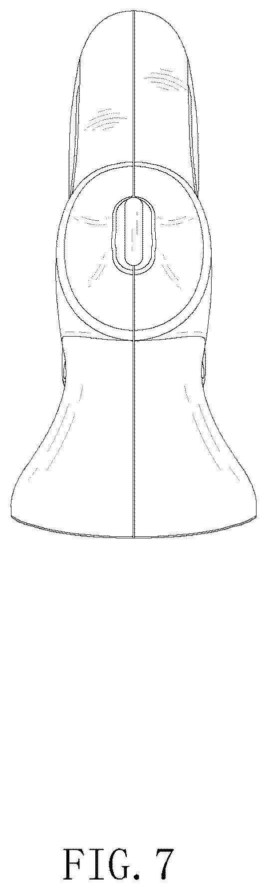 Patent USD1077374 Figure 7 – Combination leash handle and transmitter