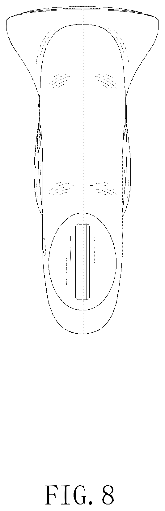 Patent USD1077374 Figure 8 – Combination leash handle and transmitter
