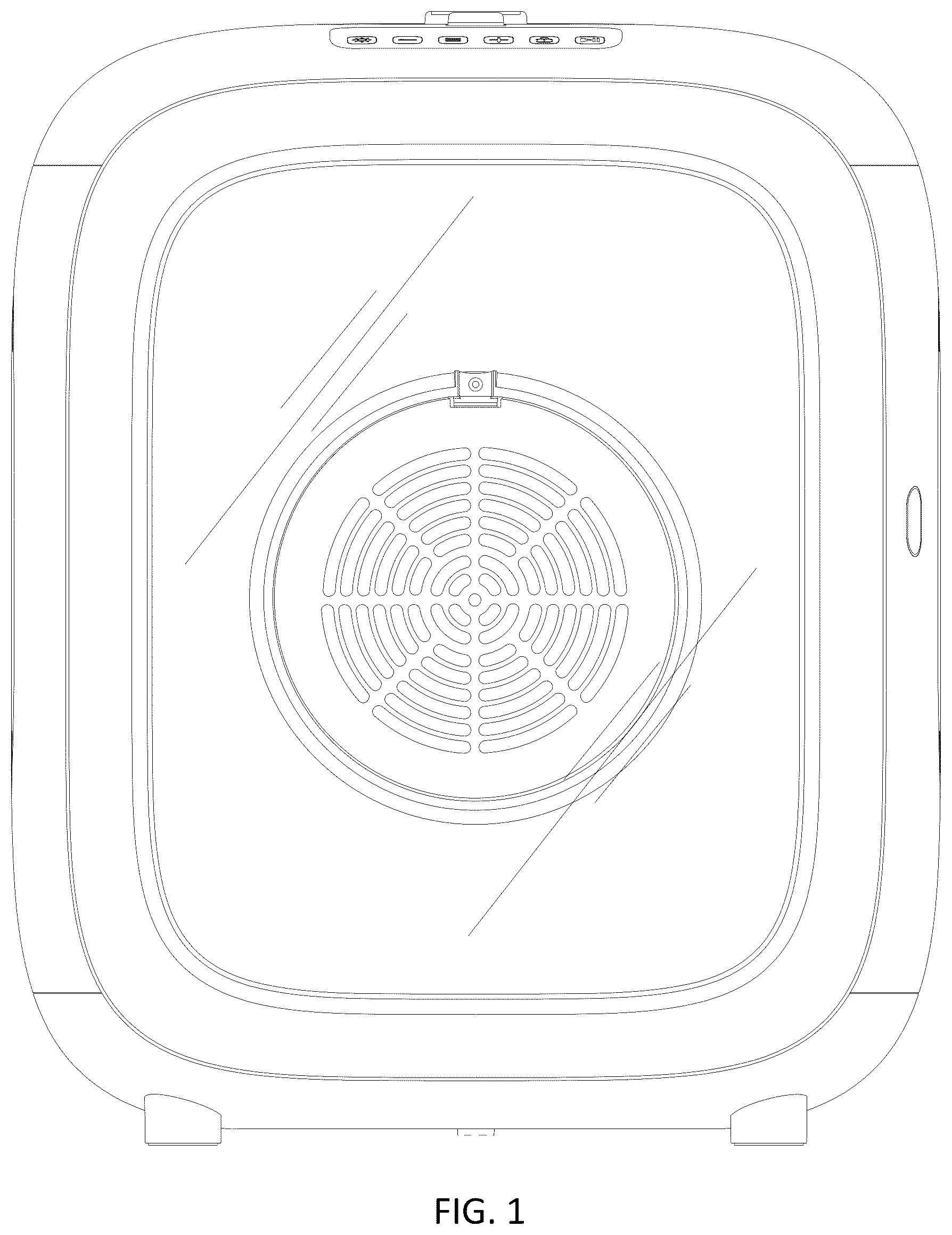 Patent USD1077375 — Pet dryer — Figure 1