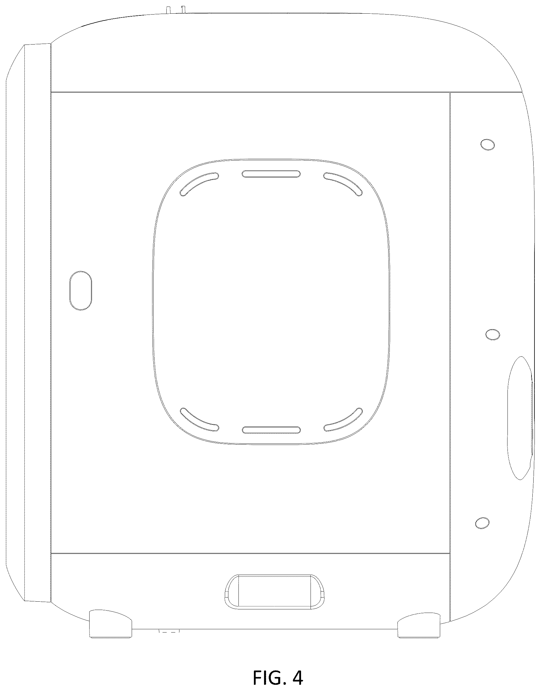 Patent USD1077375 Figure 4 – Pet dryer