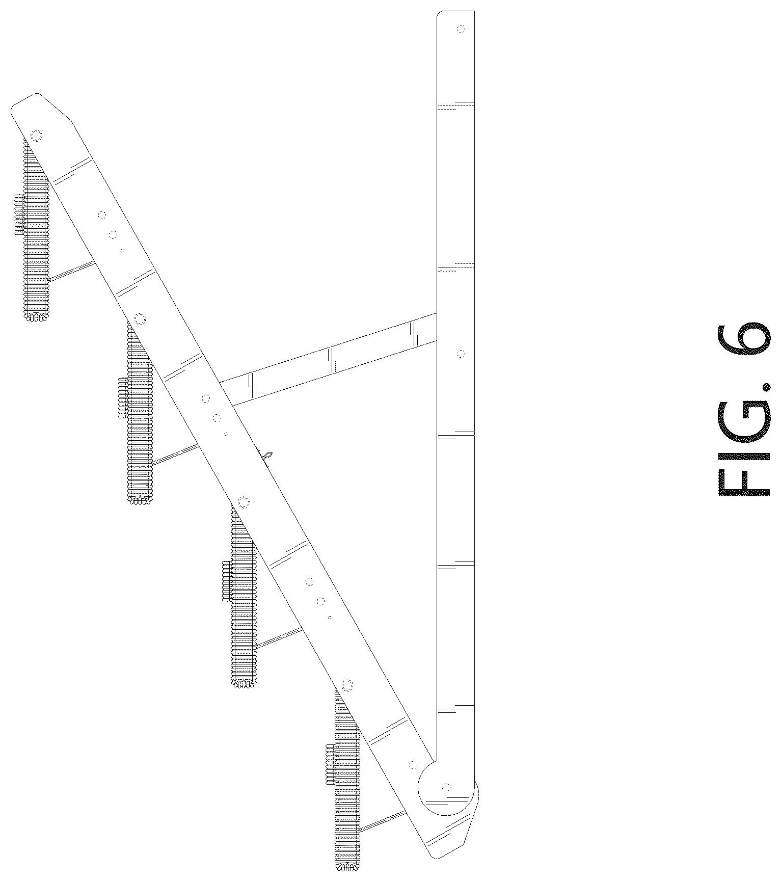 Patent USD1077376 Figure 6 – Dog ramp