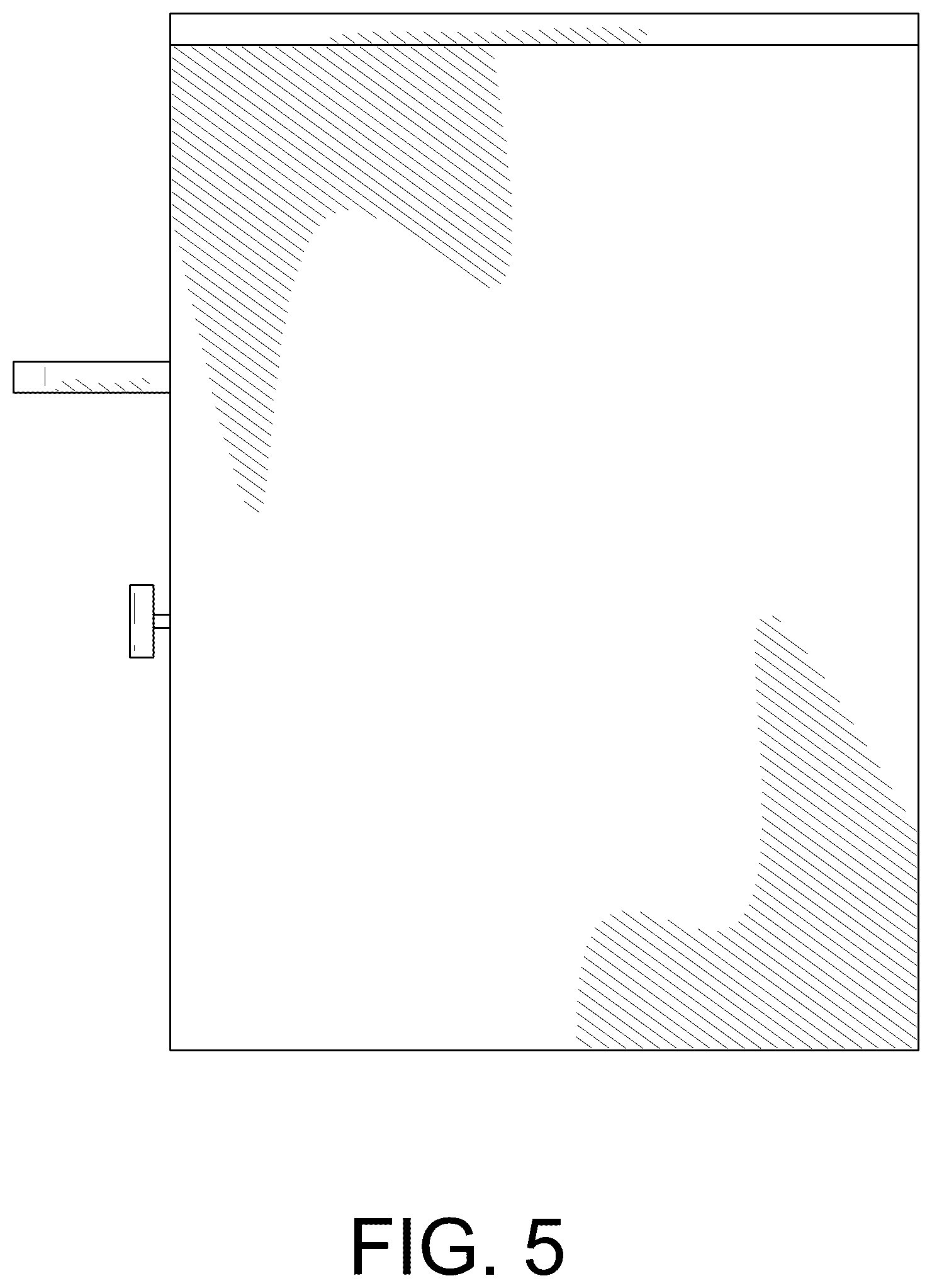 Patent USD1077377 Figure 5 – Raised litter box storage system