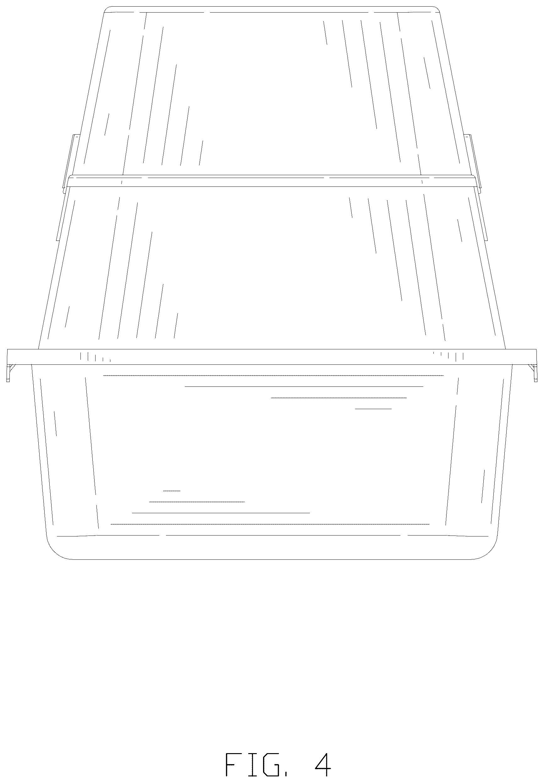 Patent USD1077378 Figure 4 – Cat litter box