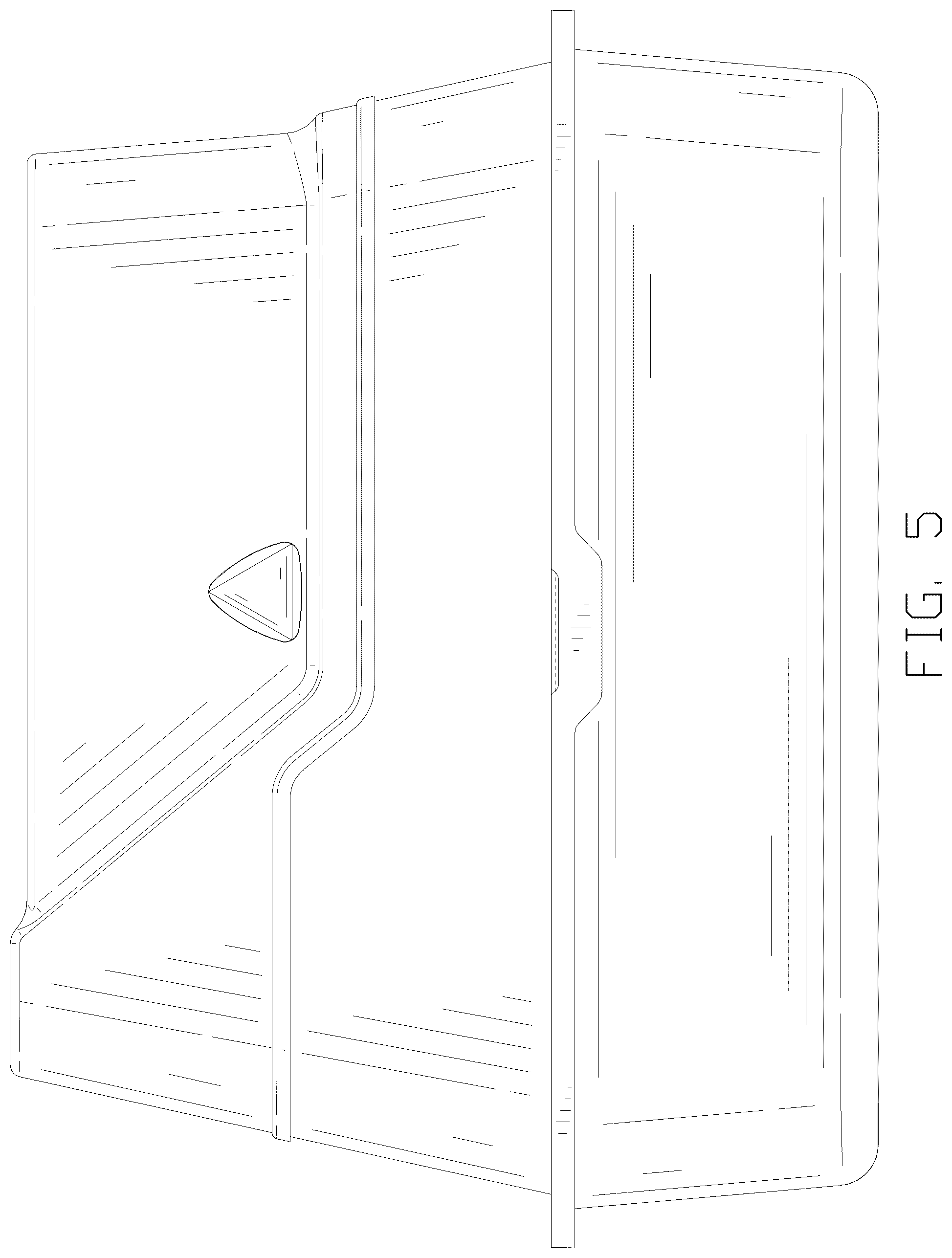 Patent USD1077378 Figure 5 – Cat litter box