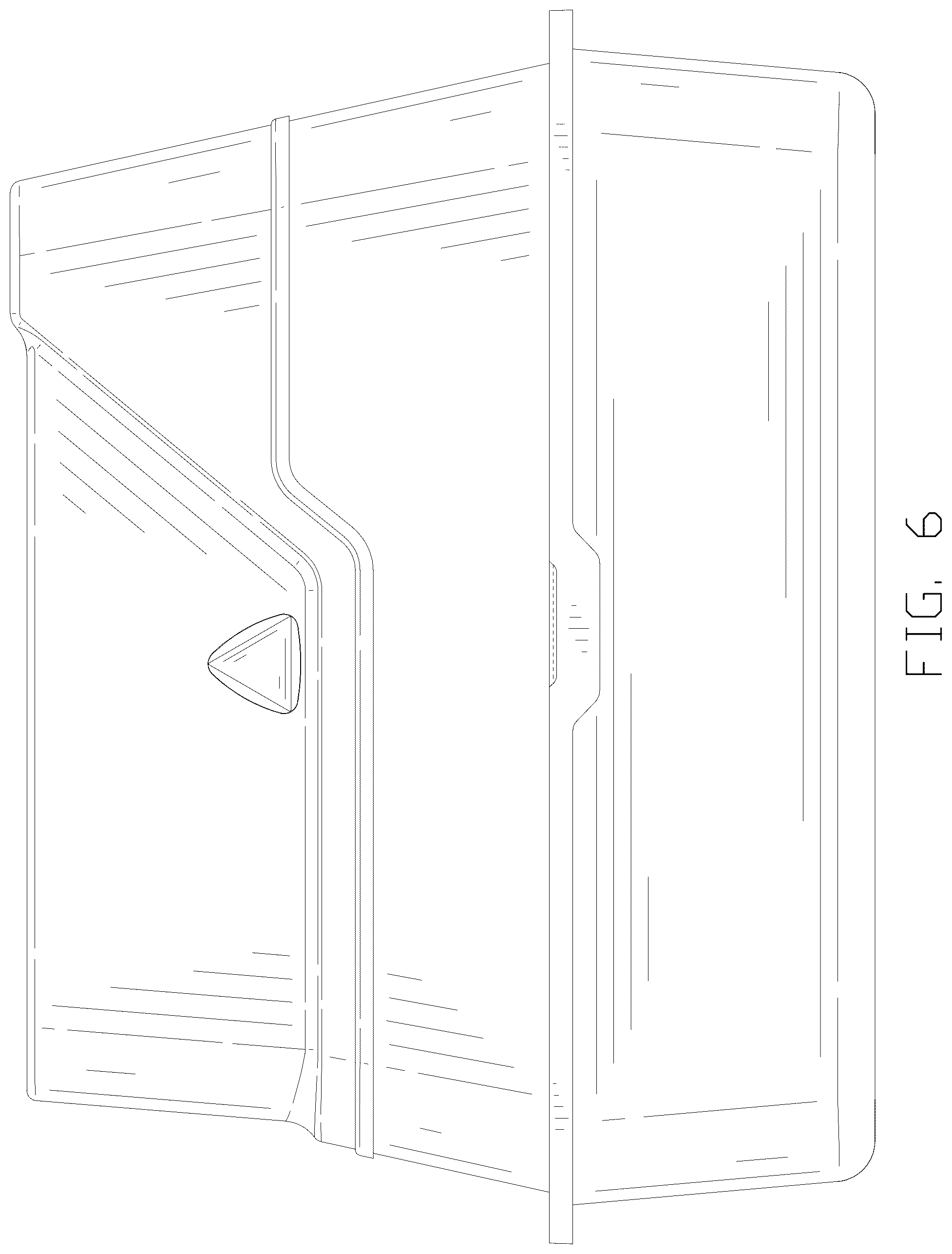 Patent USD1077378 Figure 6 – Cat litter box