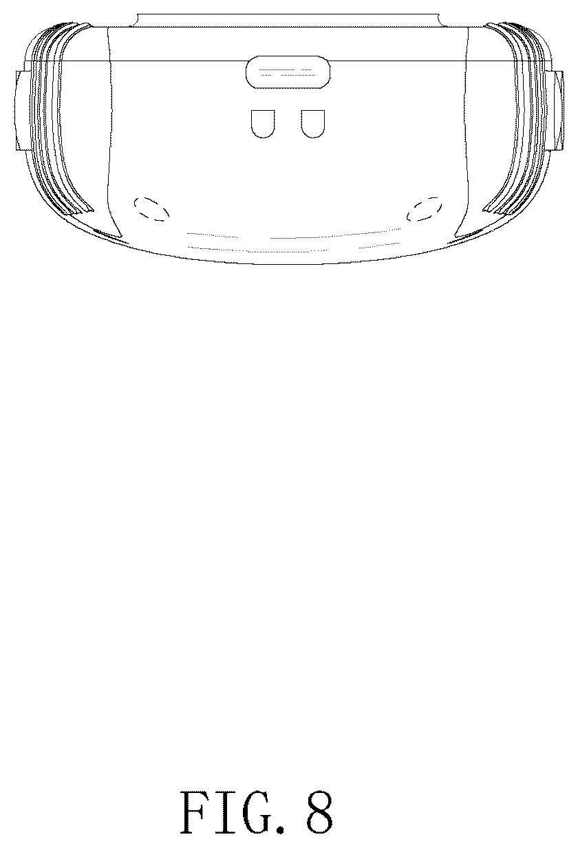 Patent USD1077379 Figure 8 – Remote transmitter for dog training collar