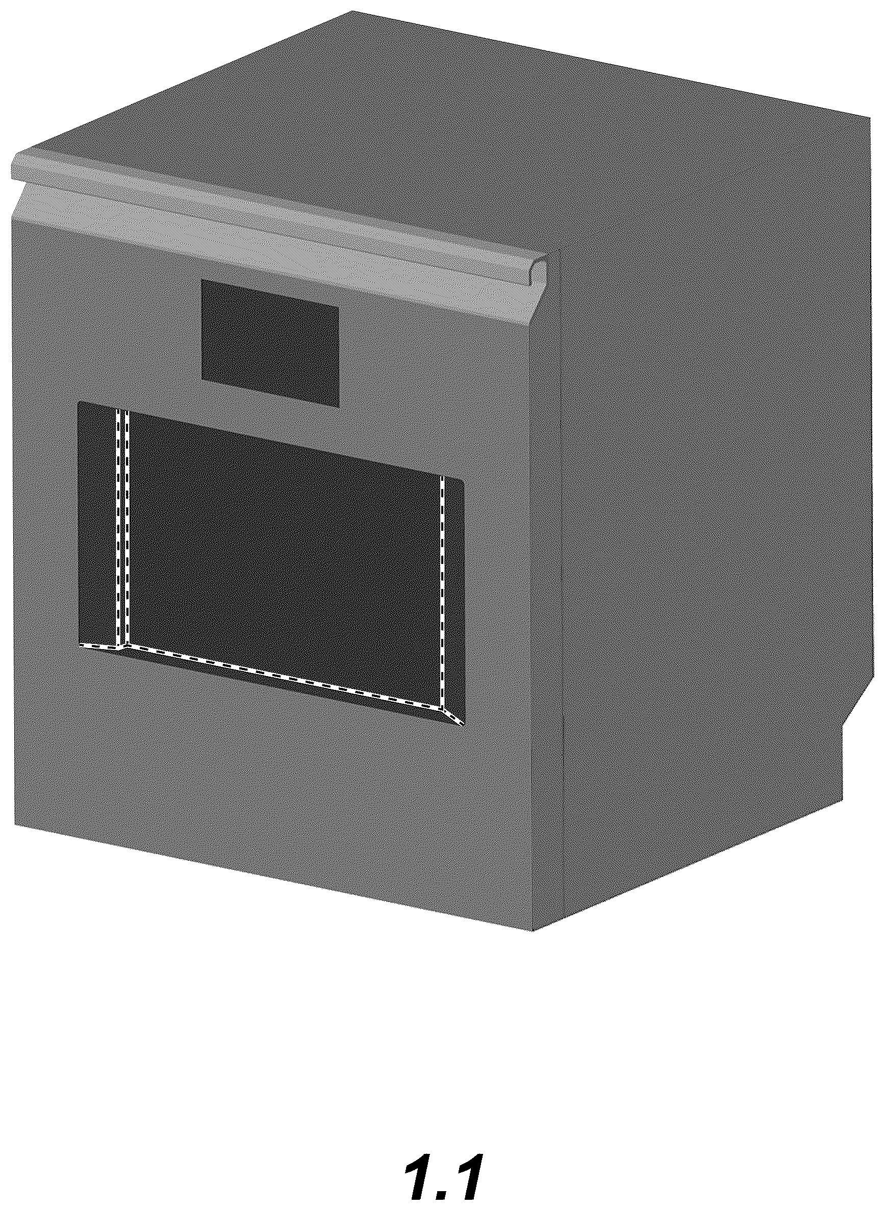 Patent USD1077380 Figure 1 – Dishwasher
