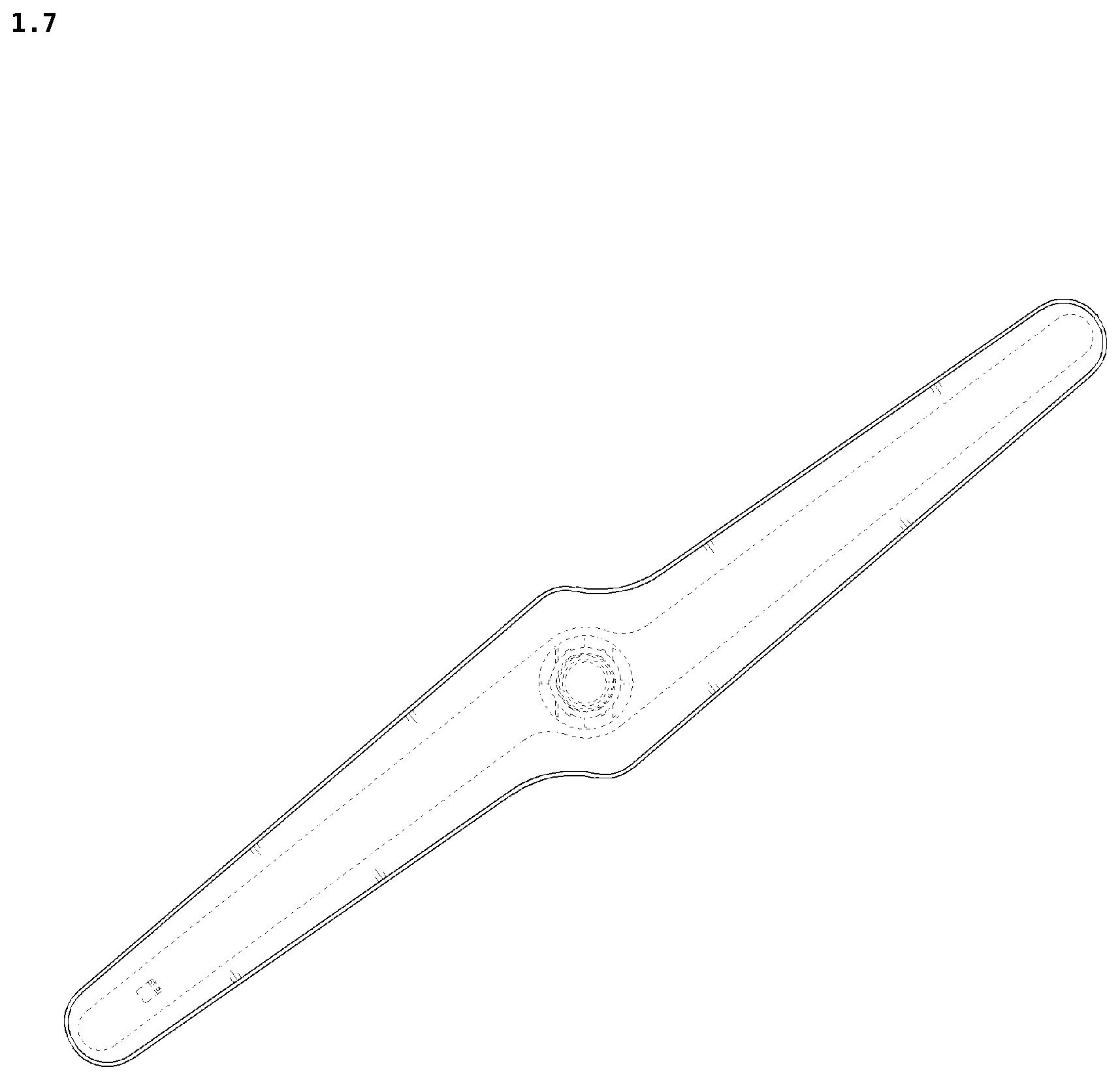 Patent USD1077382 Figure 7 – Nozzle for dishwasher