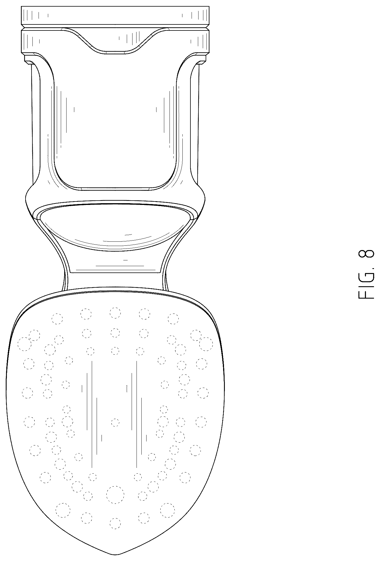 Patent USD1077383 Figure 8 – Garment steamer