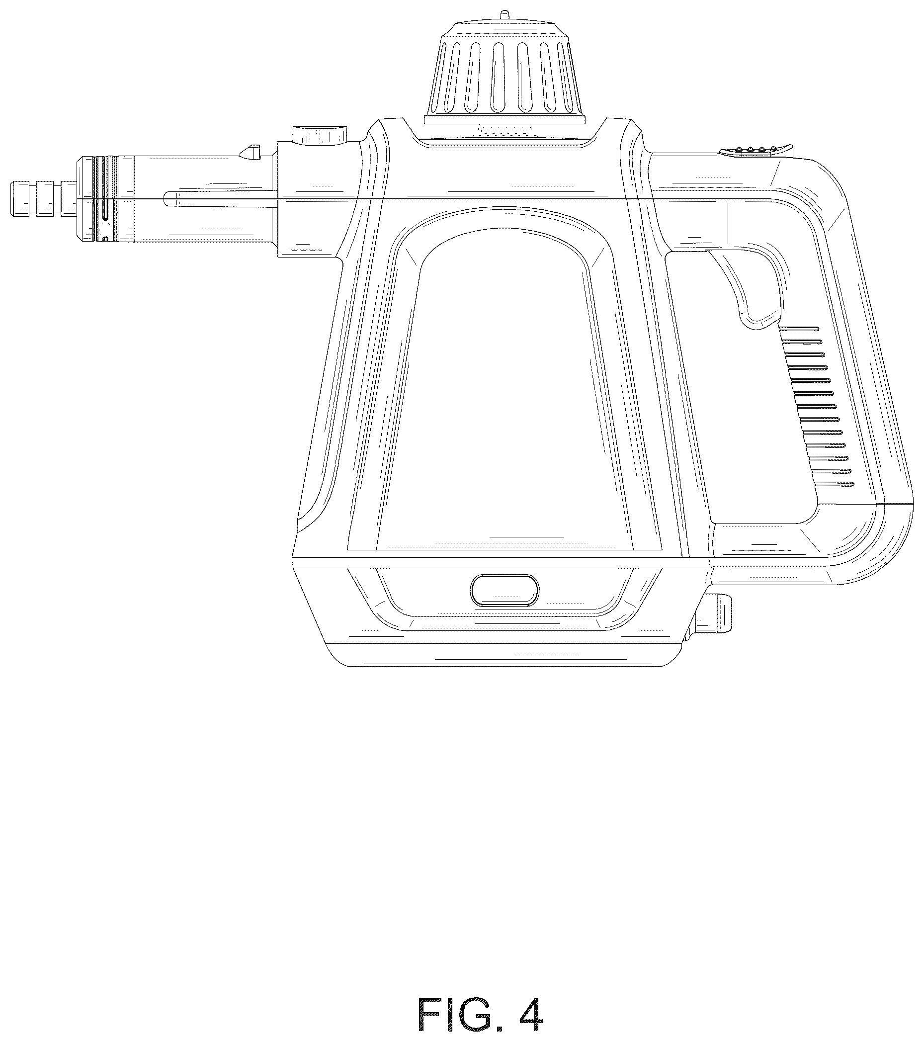 Patent USD1077384 Figure 4 – Steam cleaning device