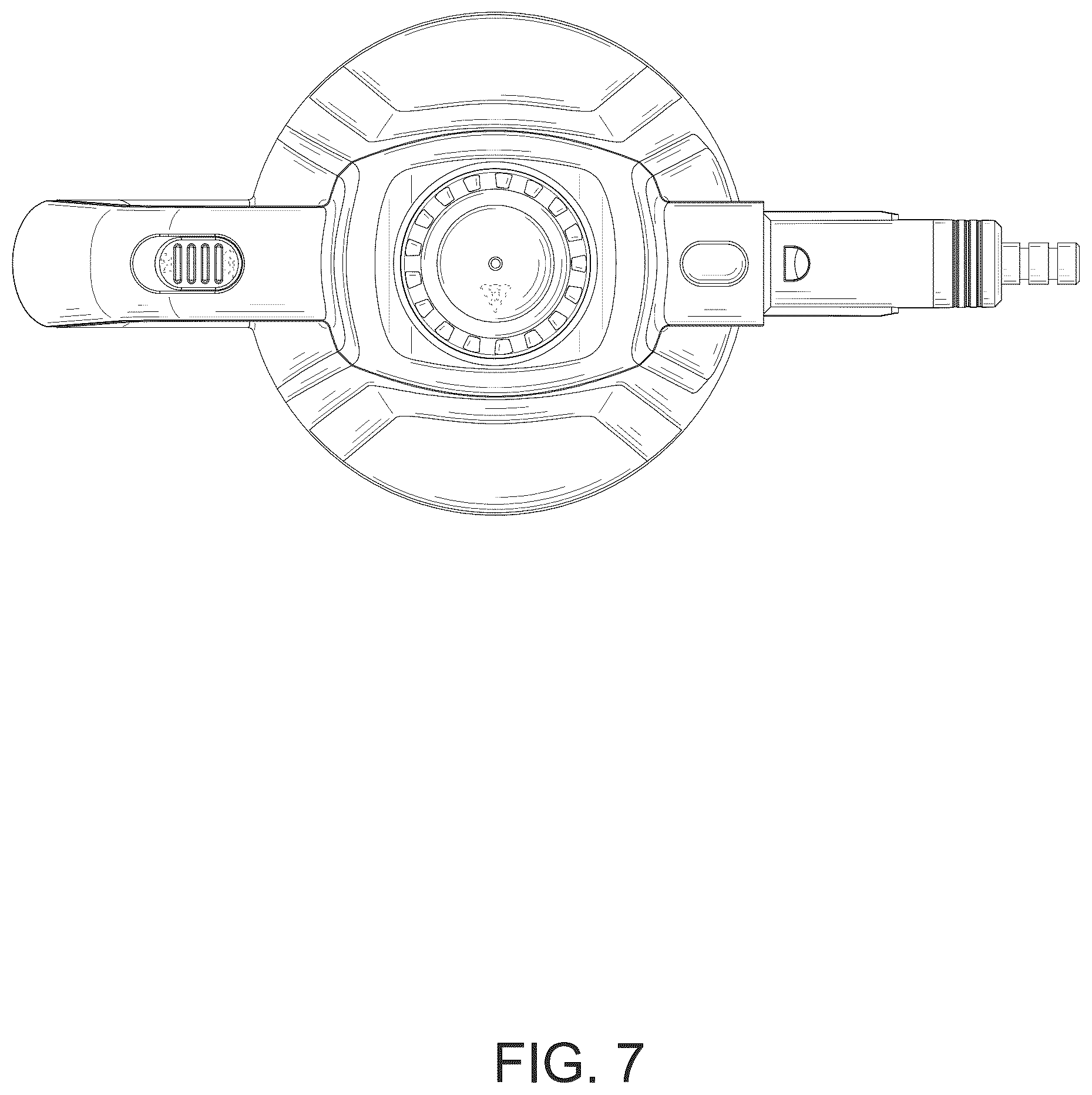Patent USD1077384 Figure 7 – Steam cleaning device