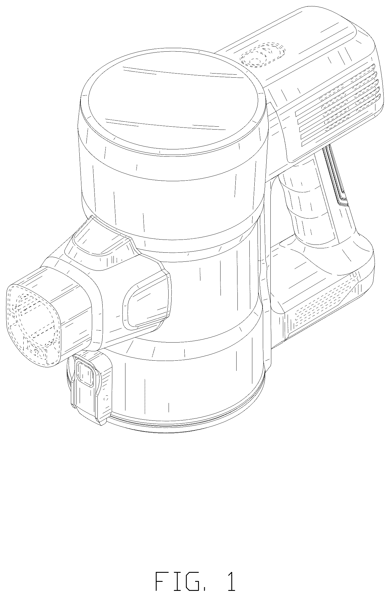 Patent USD1077385 — Vacuum cleaner body — Figure 1