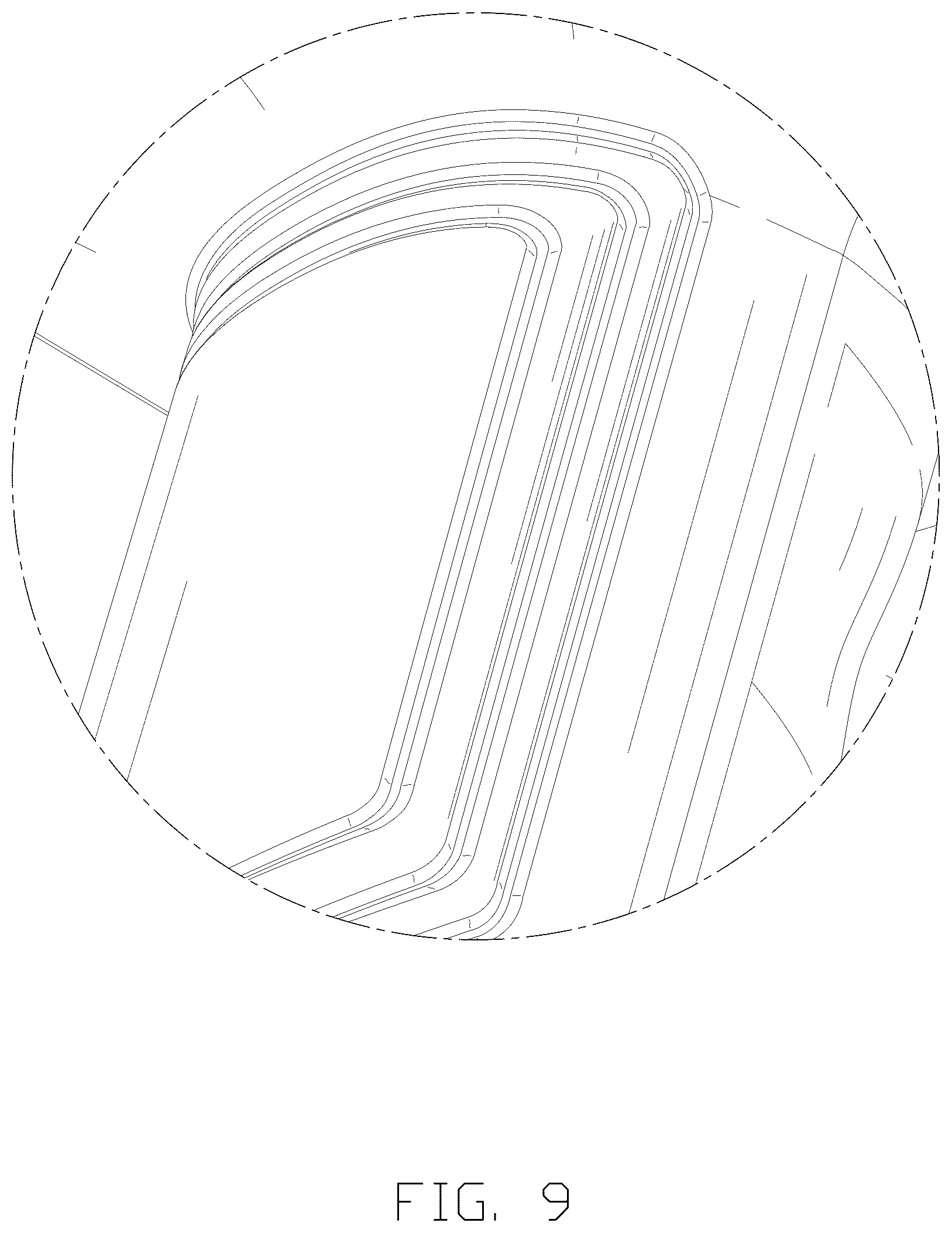 Patent USD1077385 Figure 9 – Vacuum cleaner body
