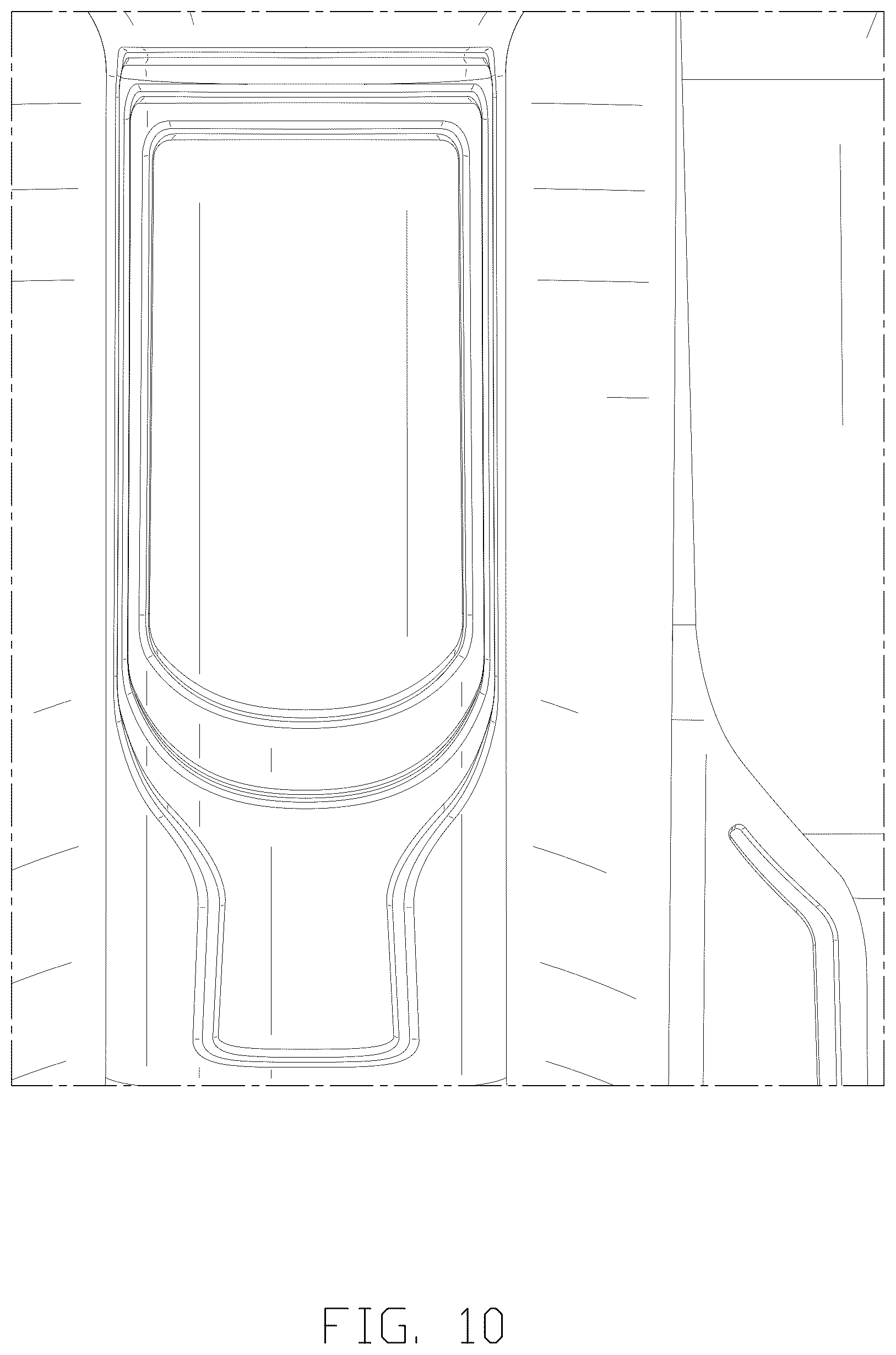 Patent USD1077385 Figure 10 – Vacuum cleaner body