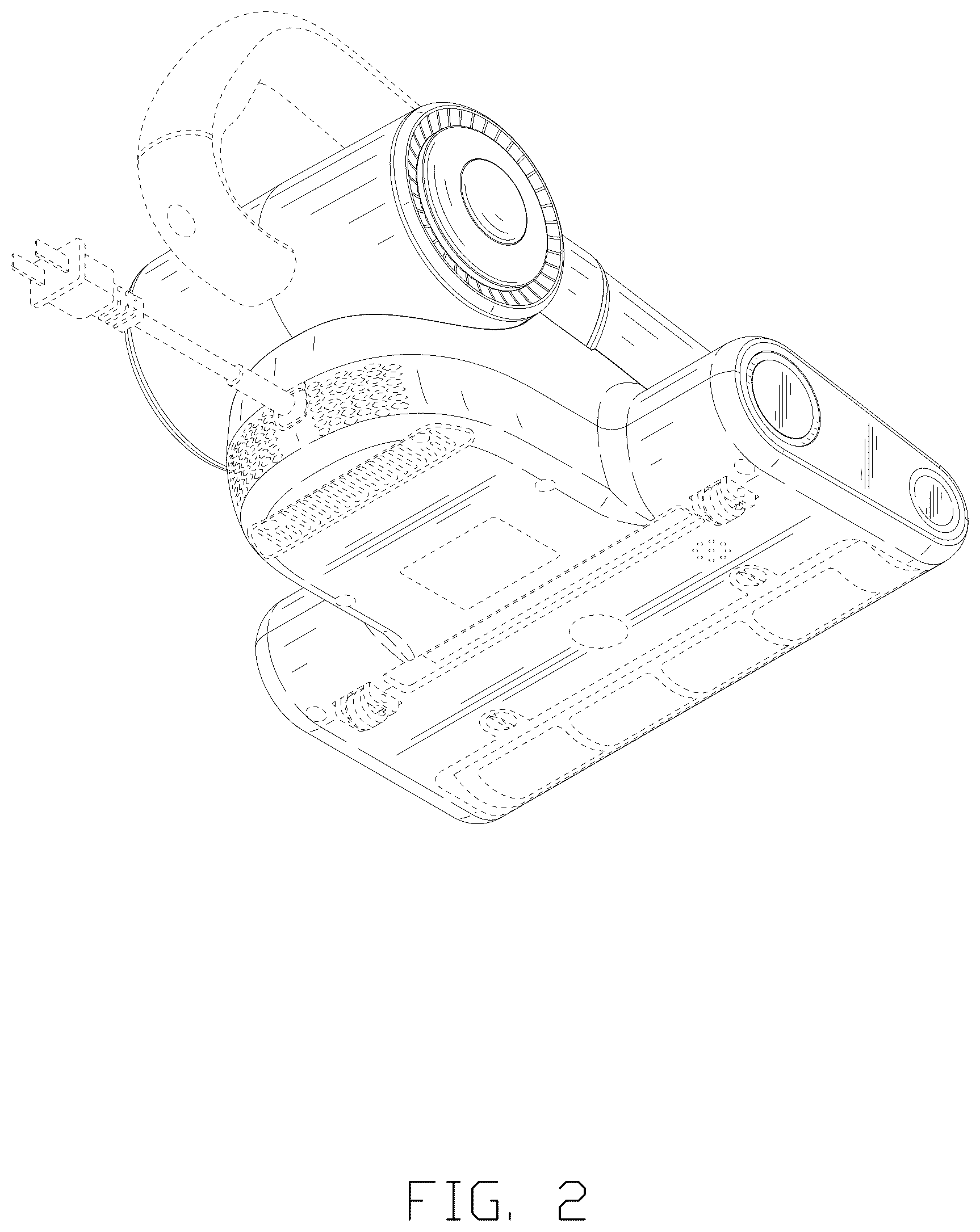Patent USD1077386 Figure 2 – Dust mite controller