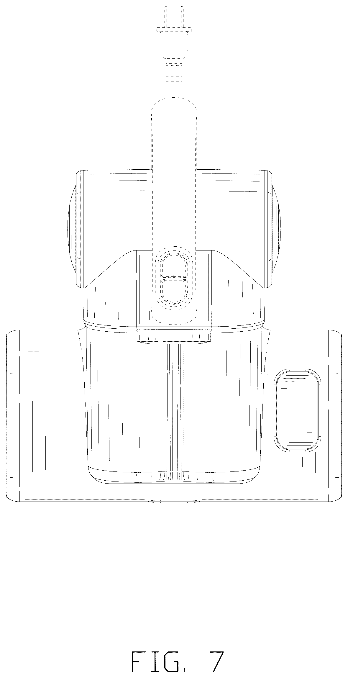 Patent USD1077386 Figure 7 – Dust mite controller