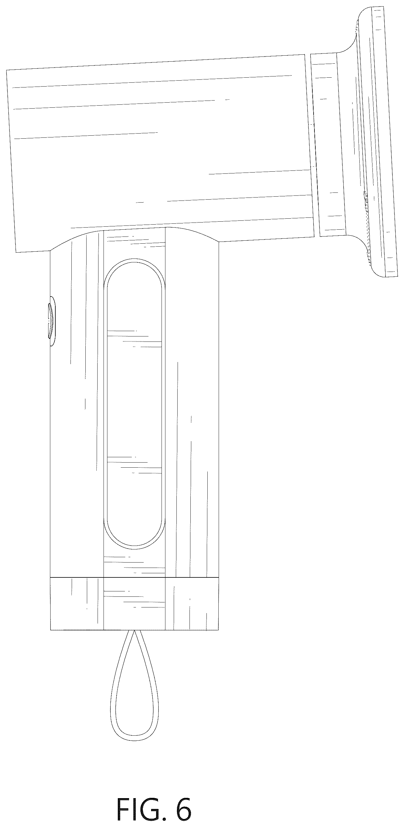 Patent USD1077387 Figure 6 – Electric cleaning brush