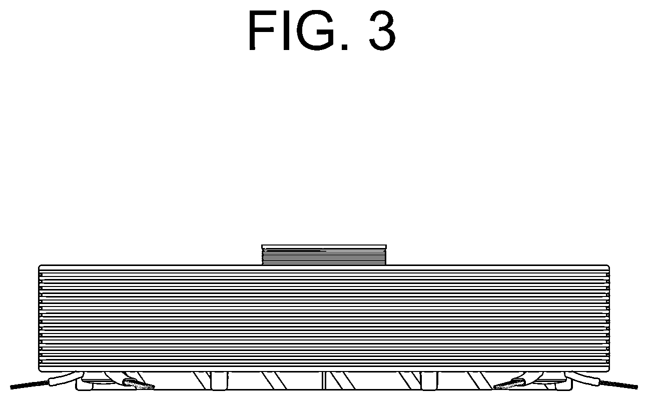 Patent USD1077388 Figure 3 – Robotic vacuum cleaner for vehicles