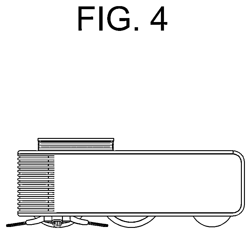 Patent USD1077388 Figure 4 – Robotic vacuum cleaner for vehicles