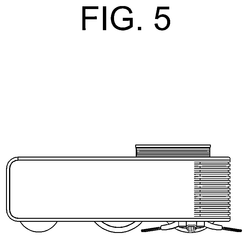 Patent USD1077388 Figure 5 – Robotic vacuum cleaner for vehicles