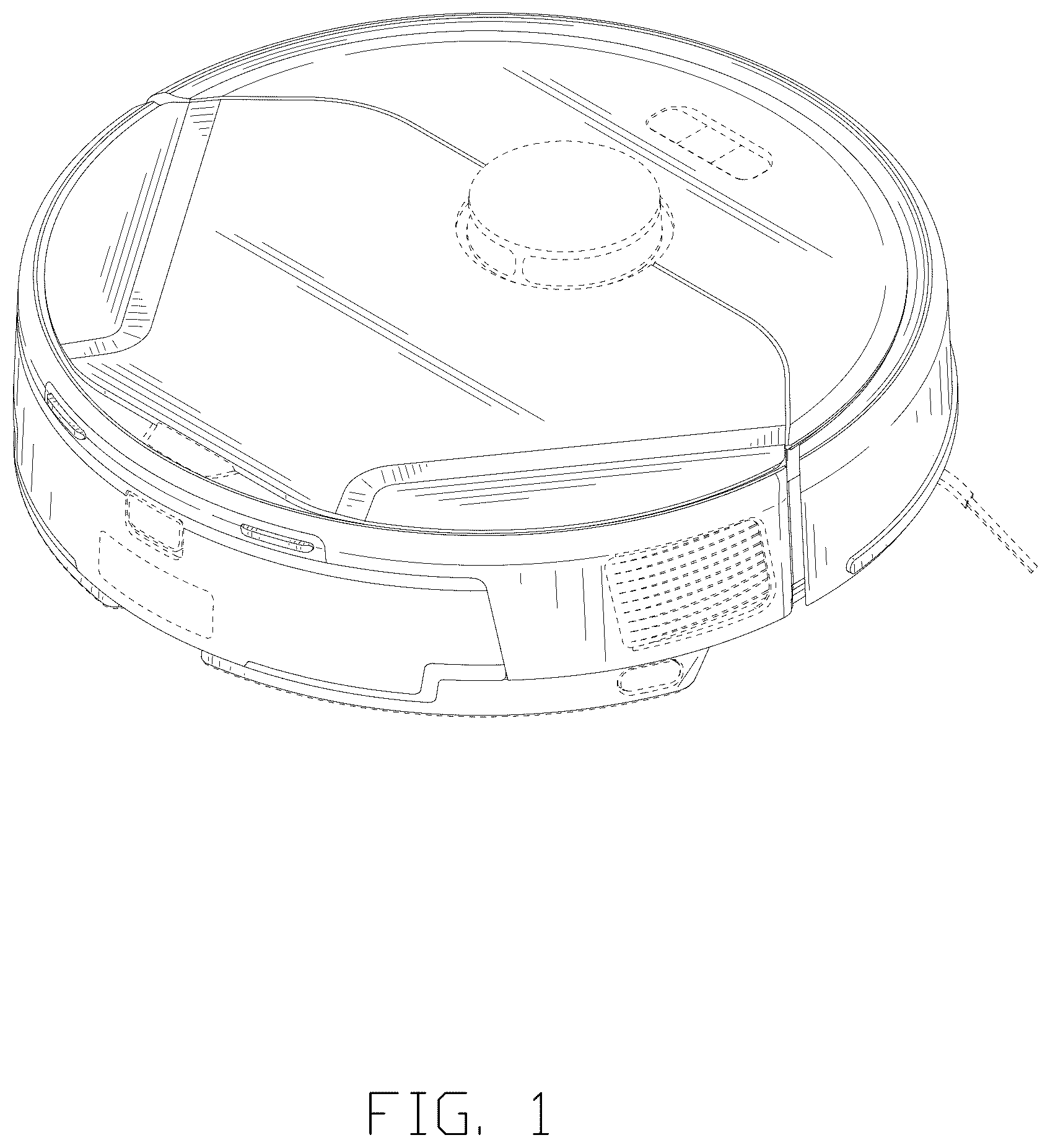 Patent USD1077389 — Robotic cleaner — Figure 1