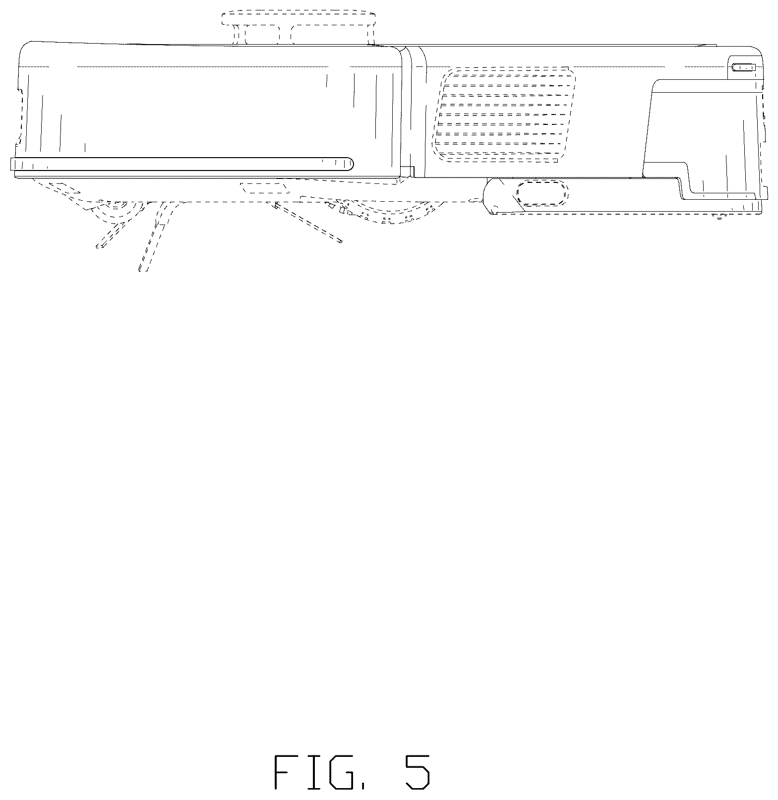 Patent USD1077389 Figure 5 – Robotic cleaner