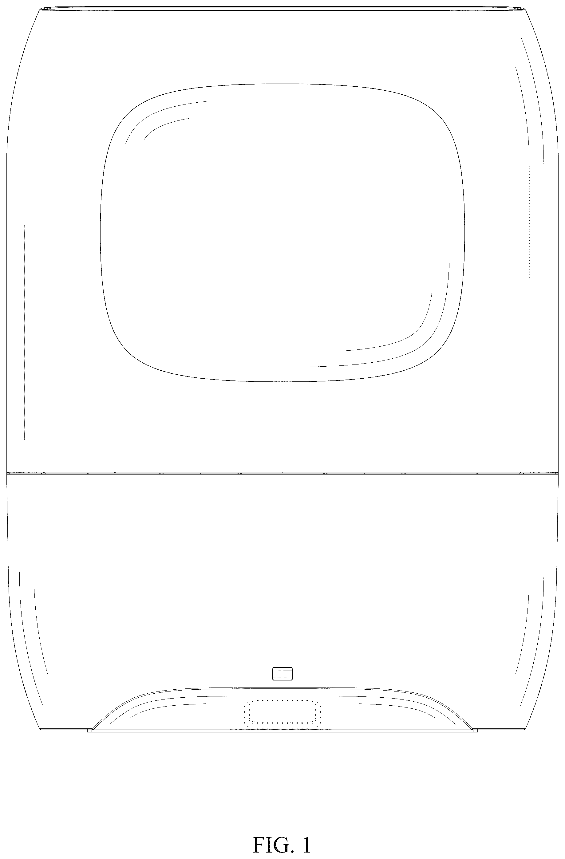 Patent USD1077390 Figure 1 – Vacuum cleaner