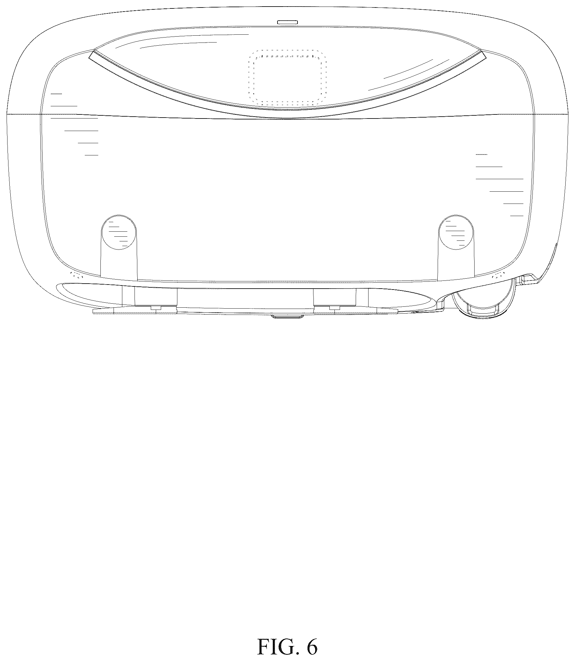 Patent USD1077390 Figure 6 – Vacuum cleaner