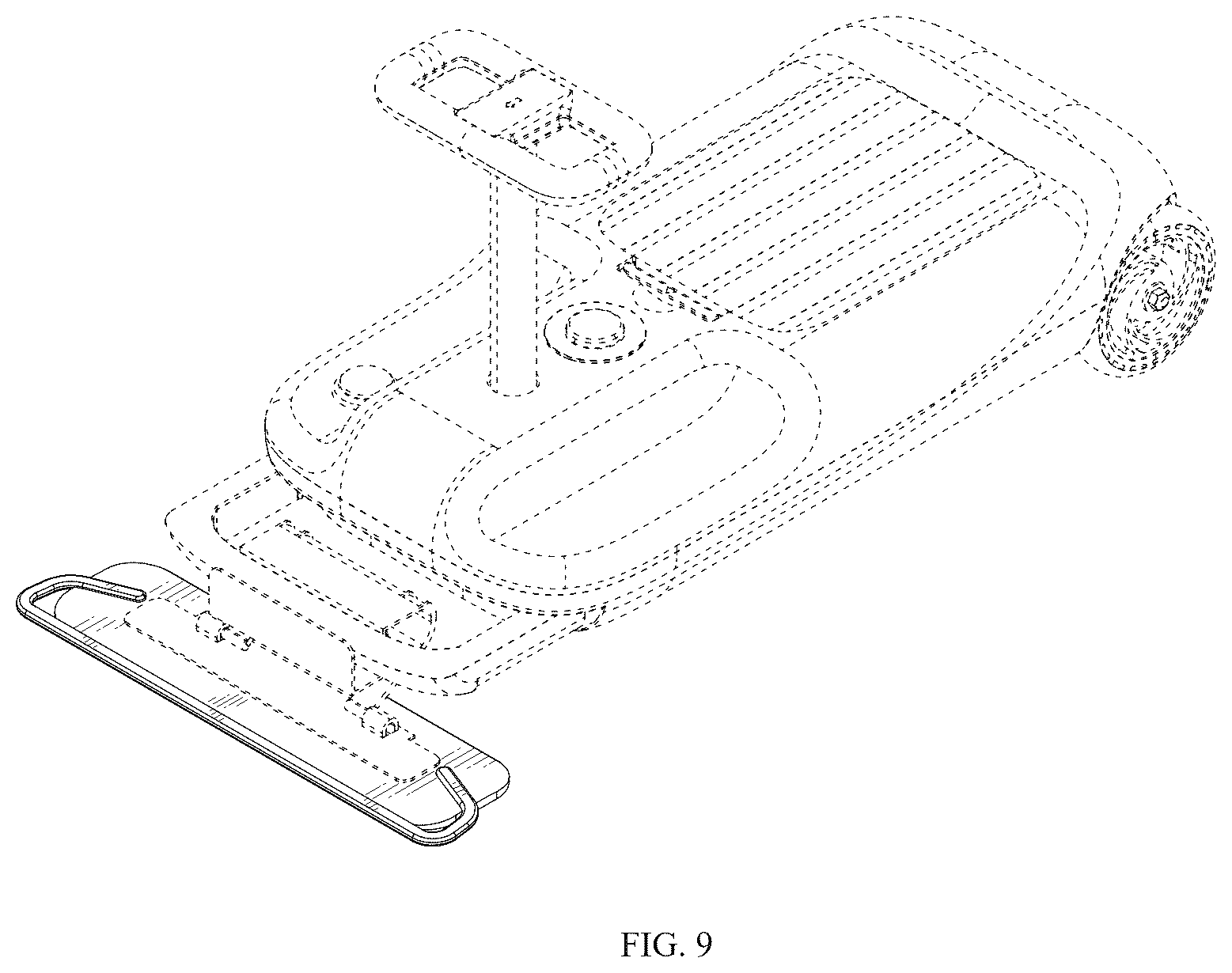 Patent USD1077392 Figure 9 – Cleaning apparatus